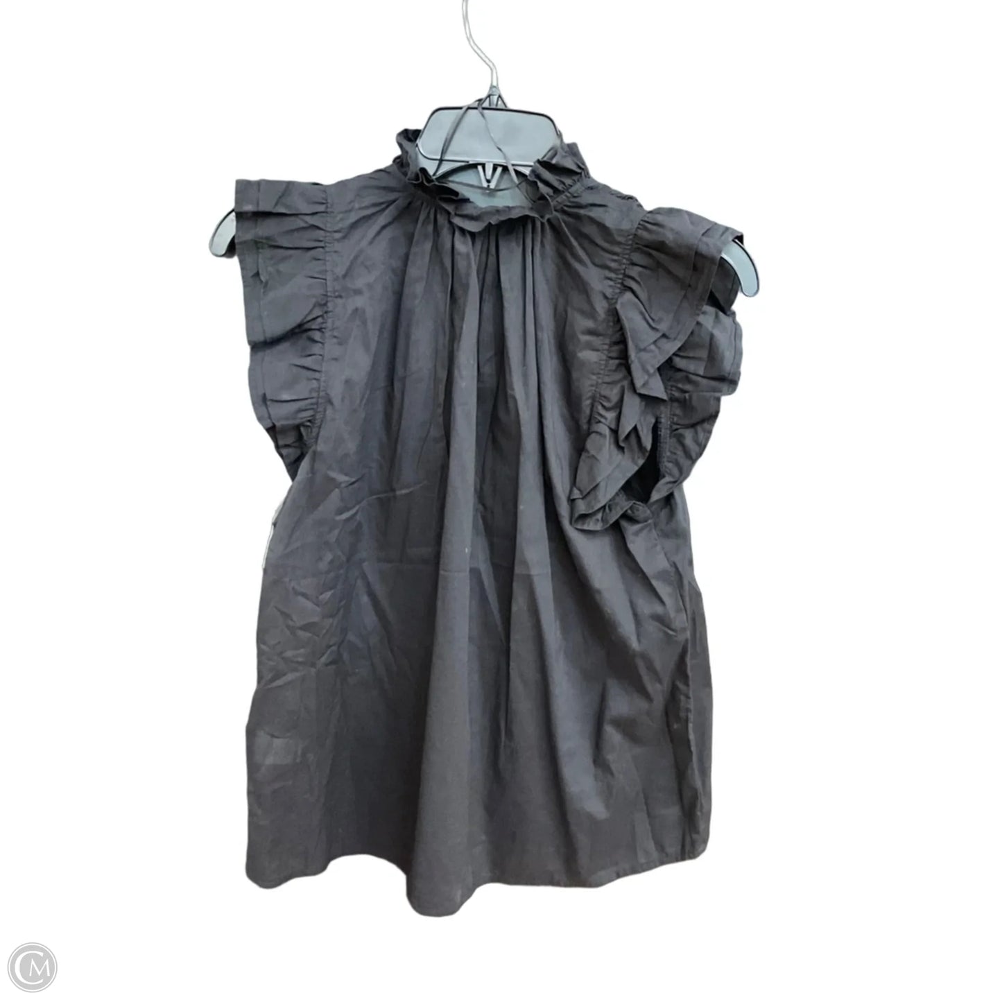 Top Sleeveless By H&m In Black, Size: Xxs