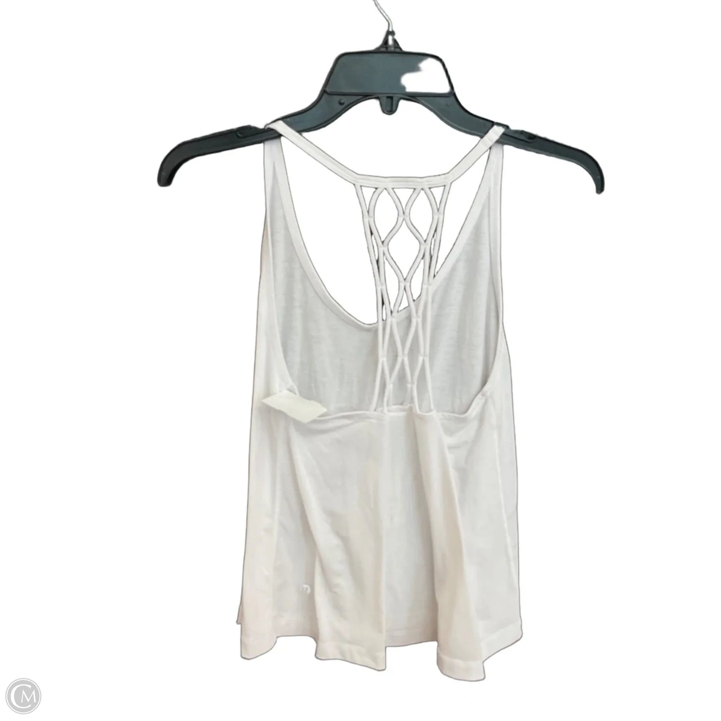 Athletic Tank Top By Lululemon In White, Size: S