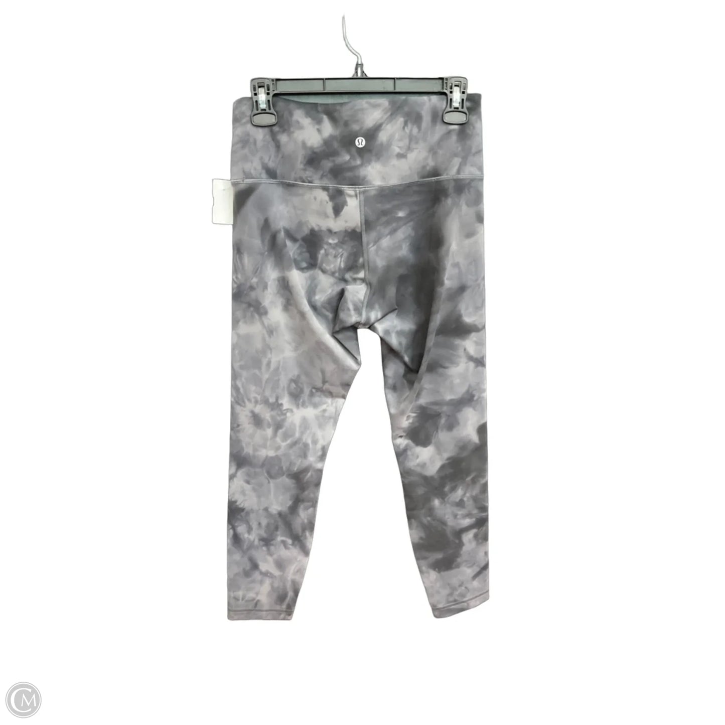 Athletic Leggings By Lululemon In Grey, Size: M