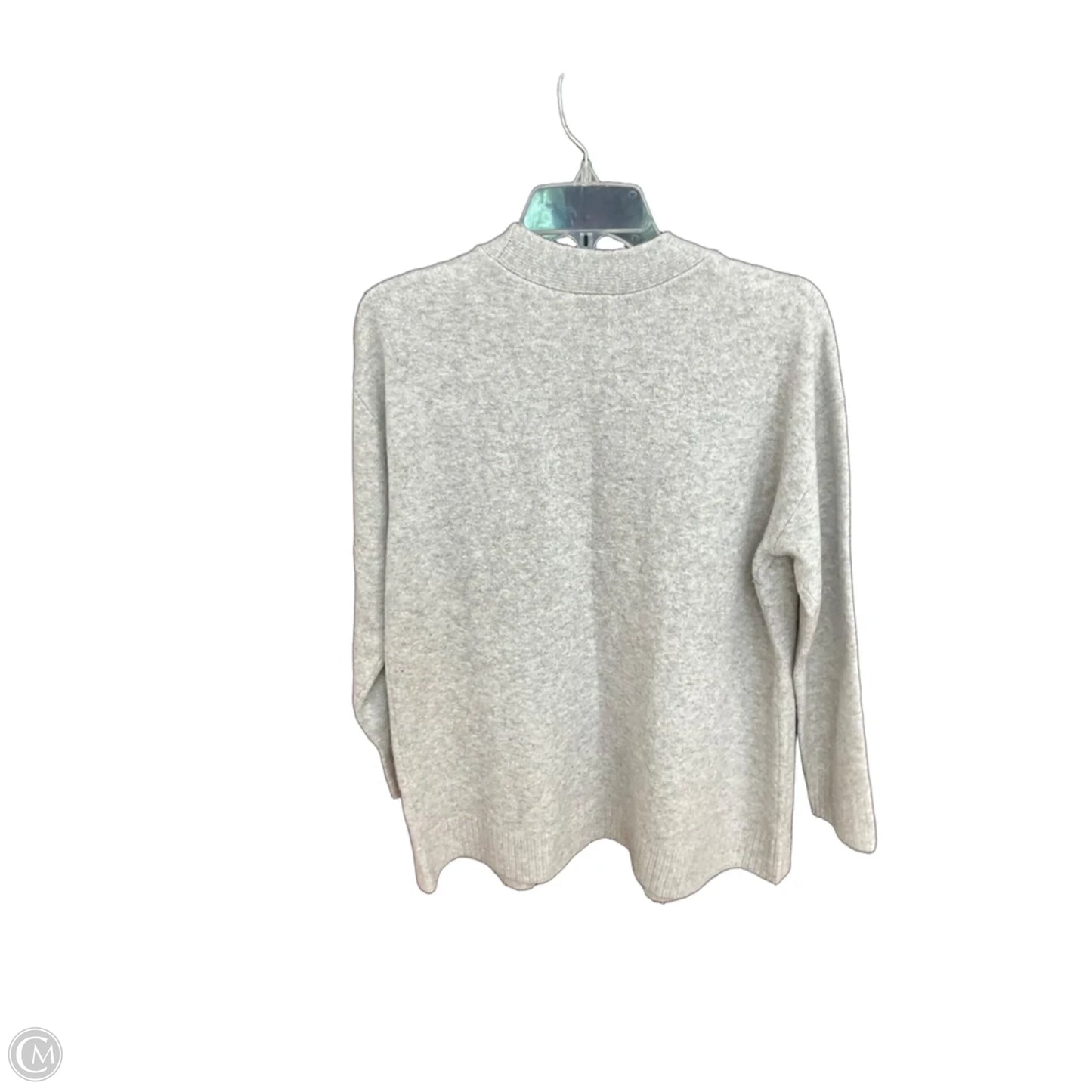 Cardigan By Talbots In Grey, Size: Lp
