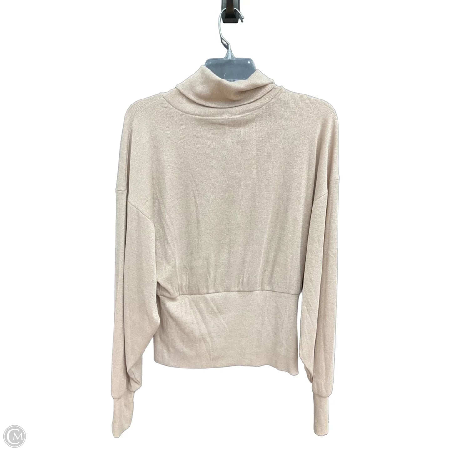 Top Long Sleeve By Free People In Gold, Size: Xs