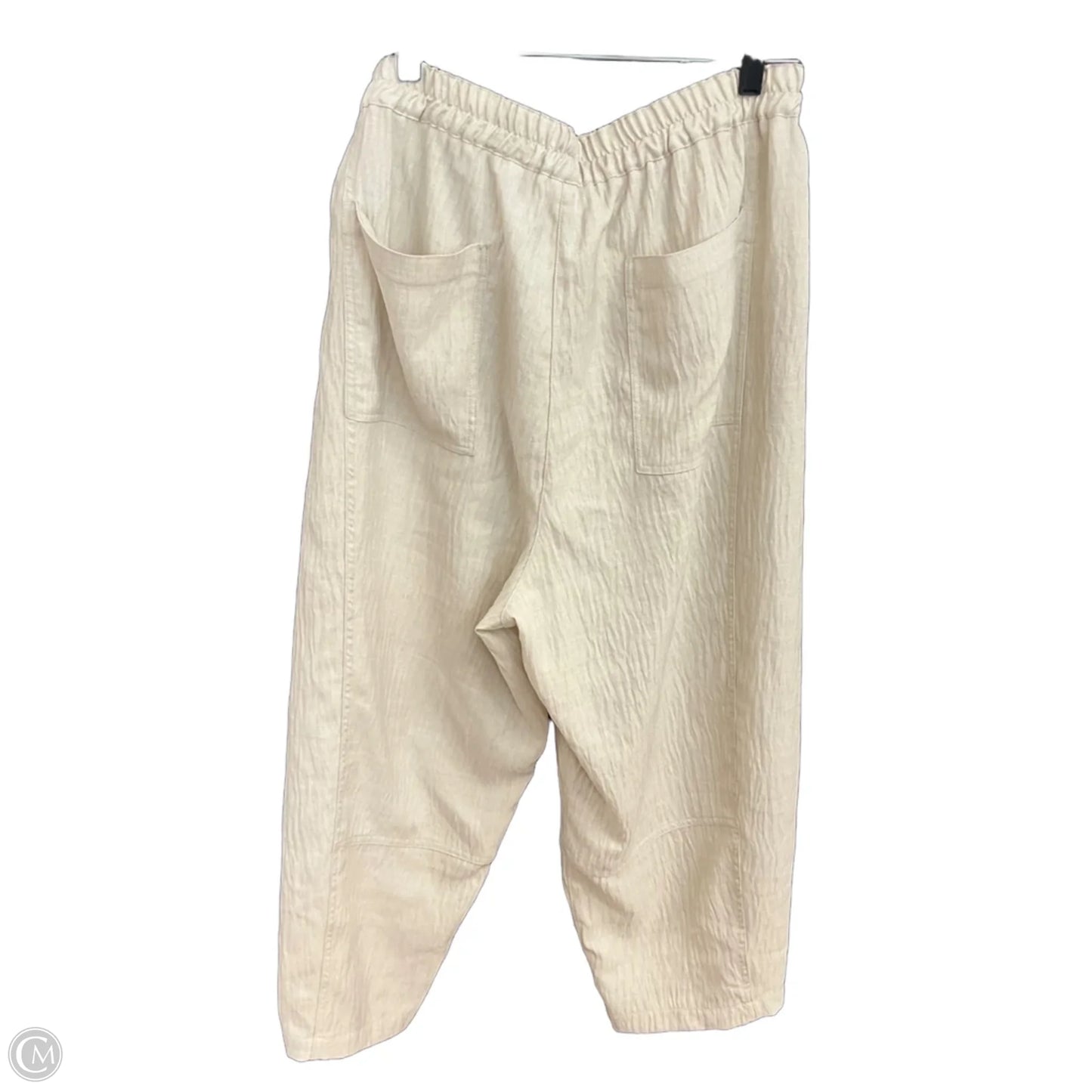Pants Lounge By Max Studio In Tan, Size: 18