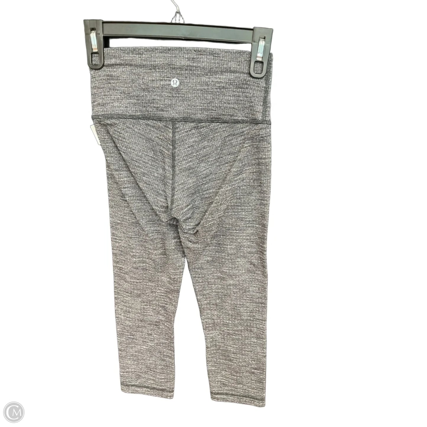Athletic Leggings By Lululemon In Grey, Size: S