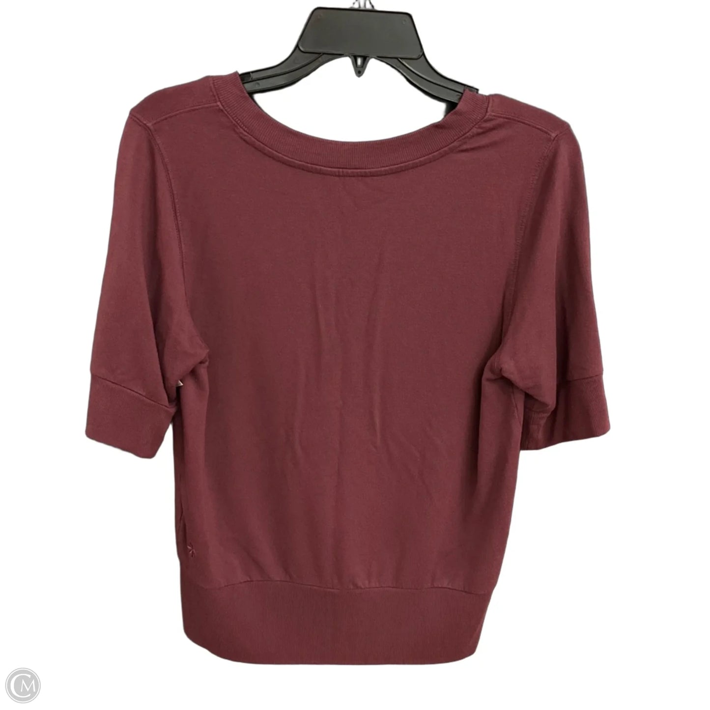 Top Short Sleeve Basic By Athleta In Purple, Size: S