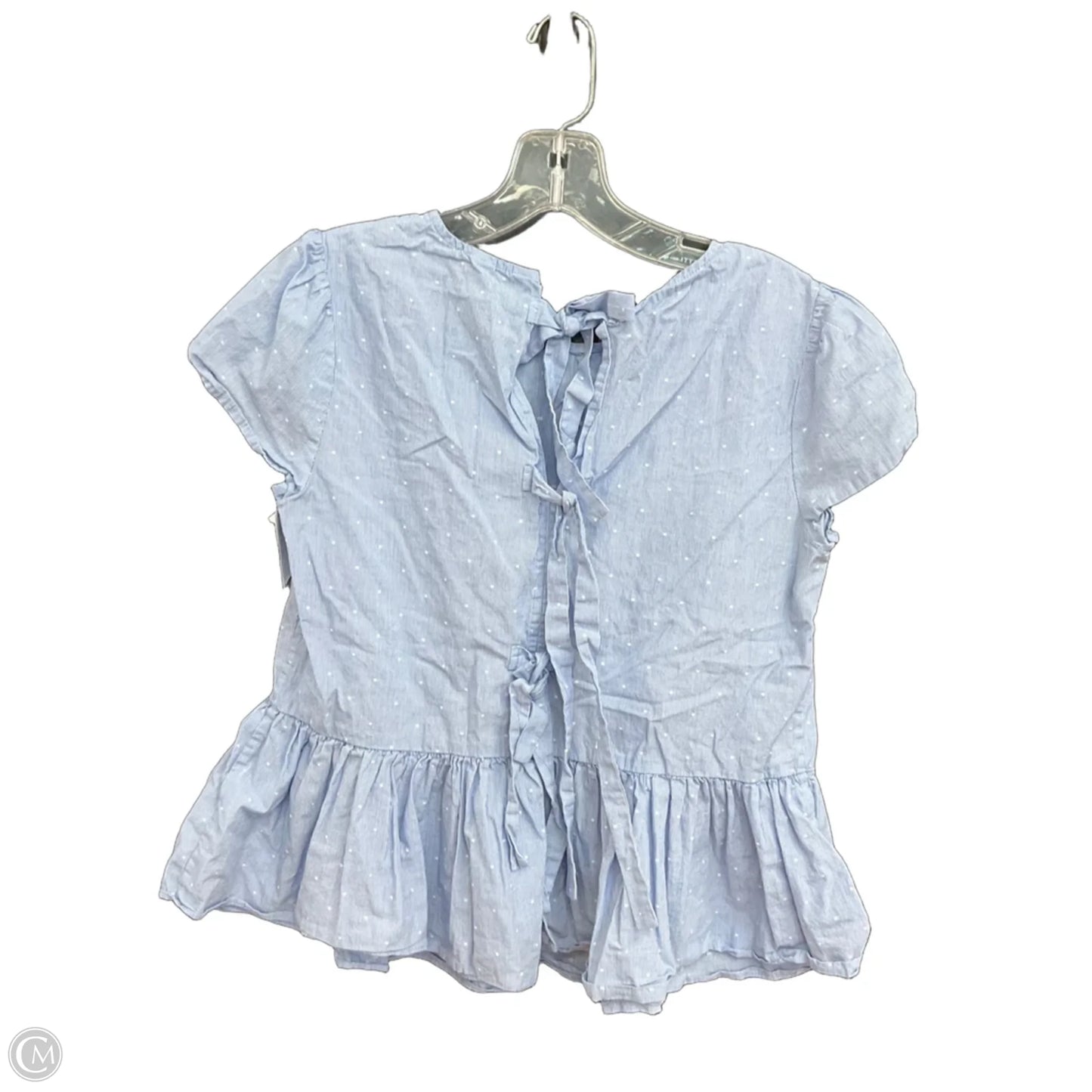 Top Short Sleeve By Crown And Ivy In Striped Pattern, Size: Sp