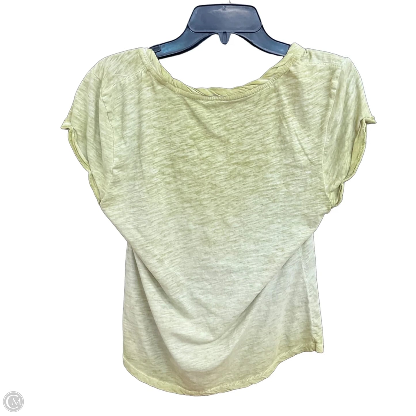 Top Short Sleeve Basic By Pilcro In Green, Size: M