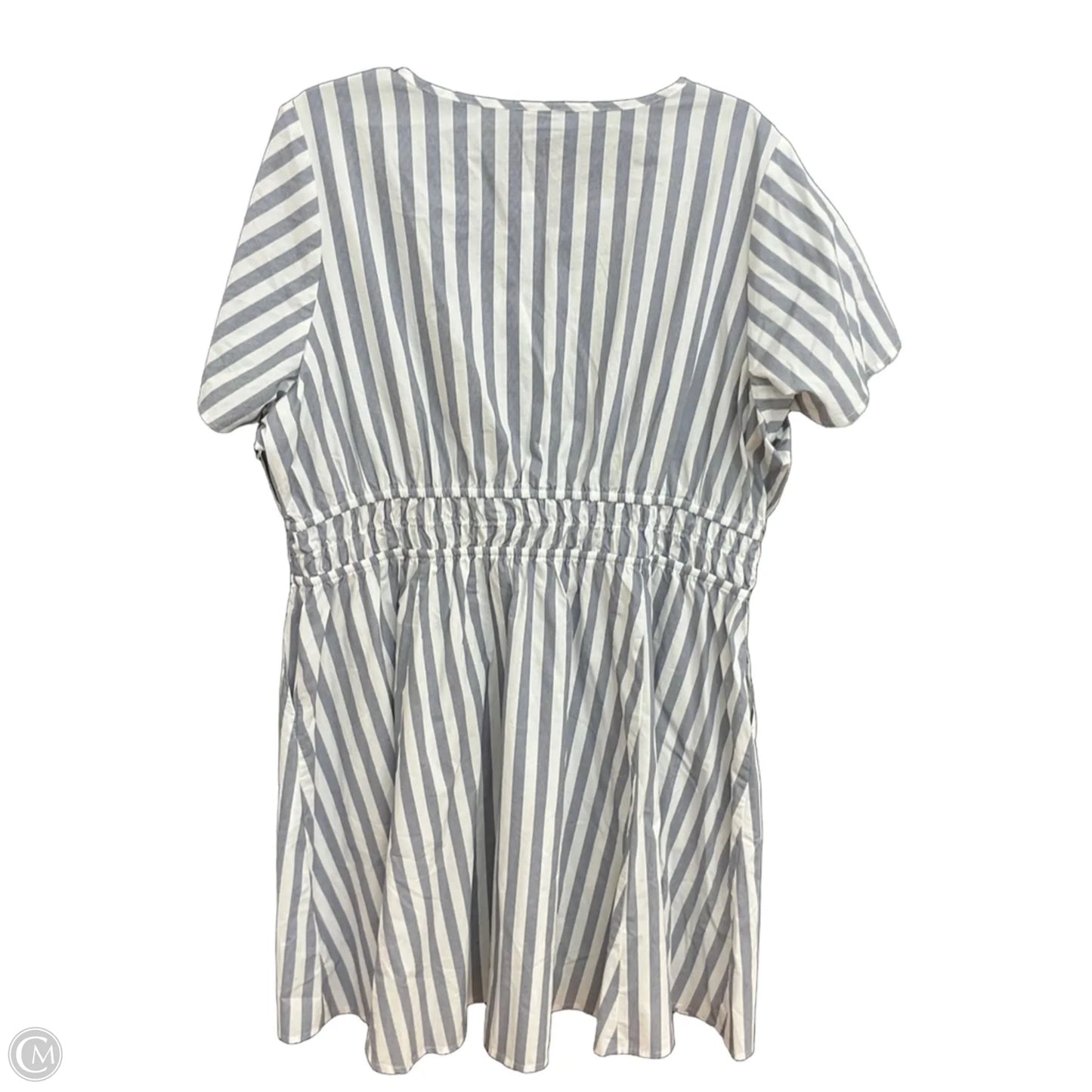 Dress Casual Midi By Torrid In Striped Pattern, Size: 18