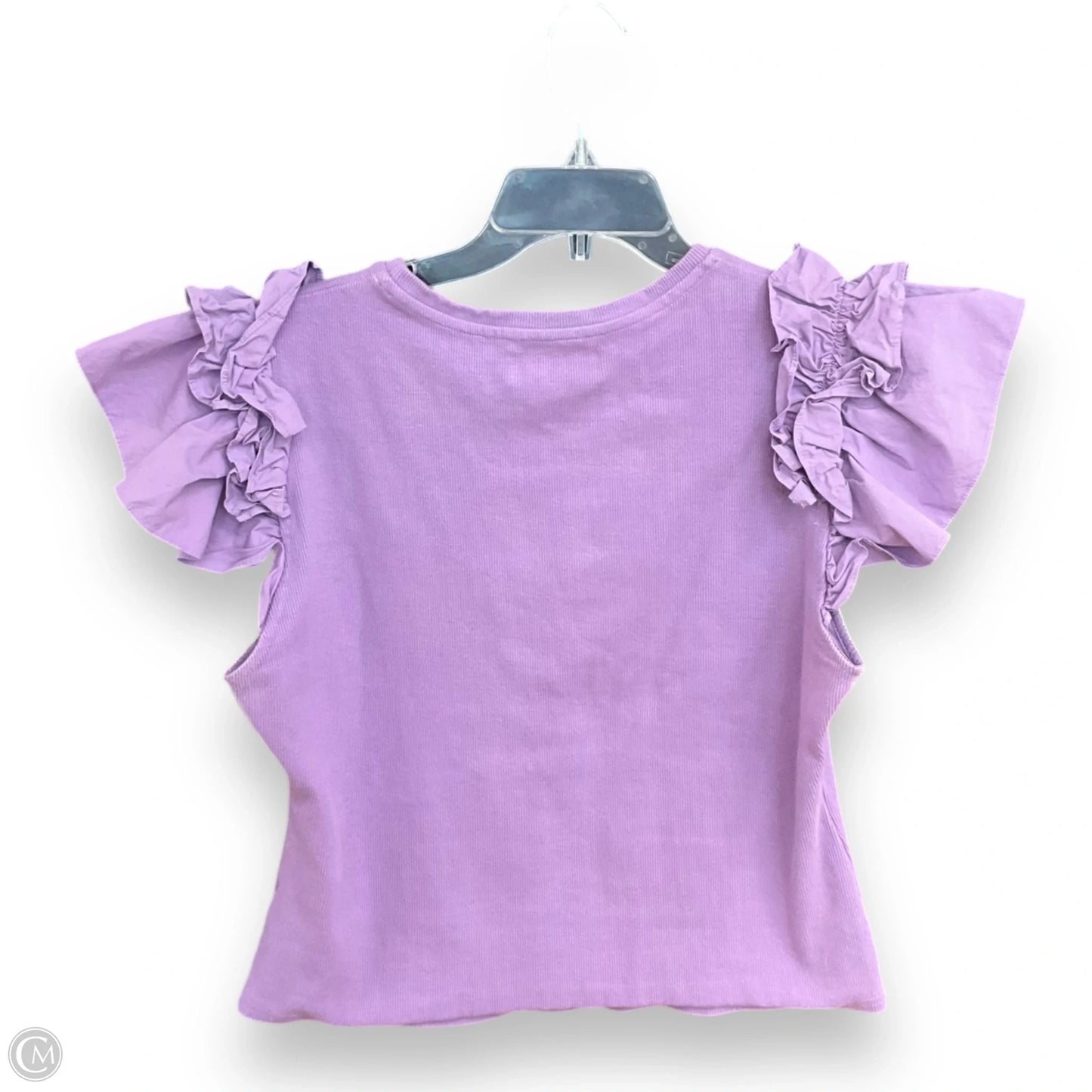 Top Short Sleeve By Anthropologie Size: L