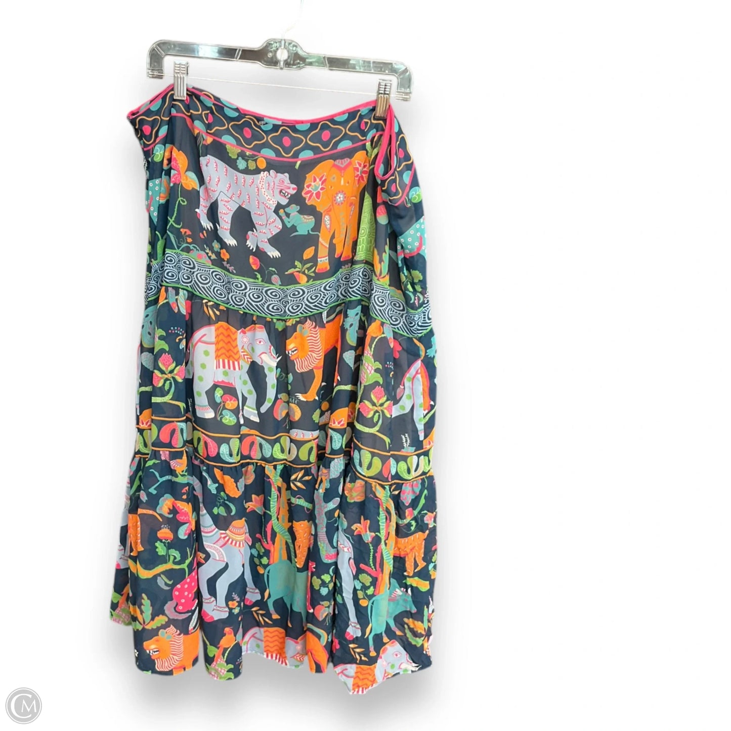 Skirt Maxi By Gretchen Scott In Animal Print, Size: 1x
