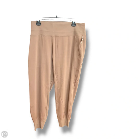 Athletic Pants By Athleta In Brown, Size: 1x