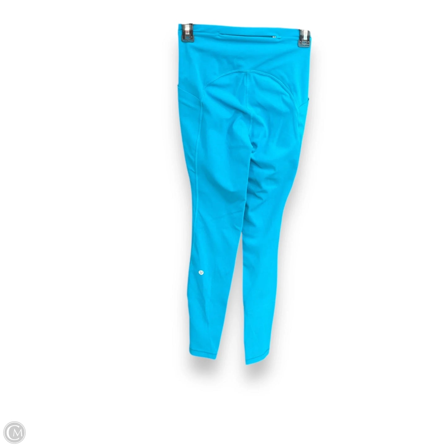 Athletic Leggings By Lululemon In Teal, Size: S