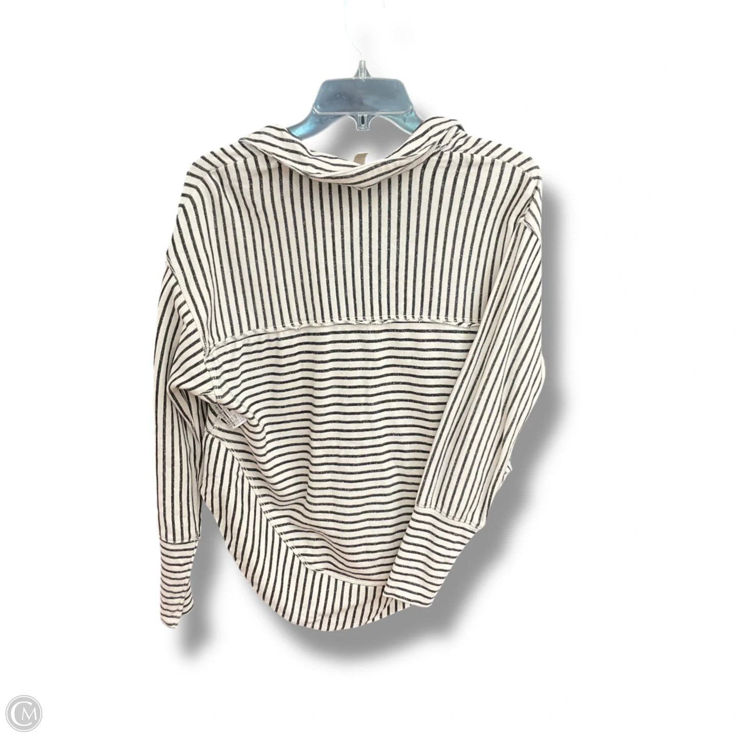 Top Long Sleeve By Pilcro In Striped Pattern, Size: Xxs