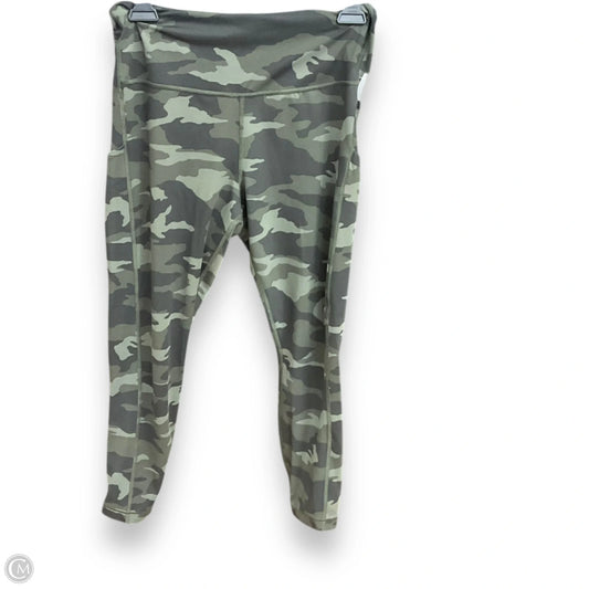 Athletic Capris By Athleta In Camouflage Print, Size: Mp