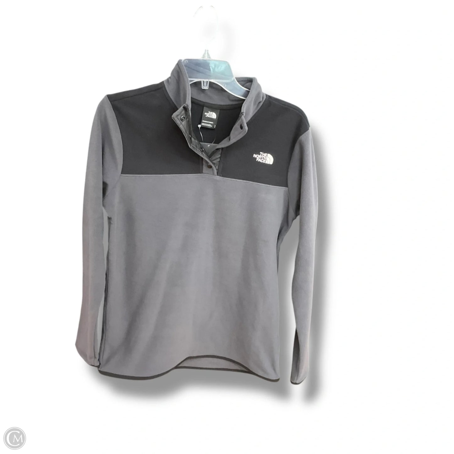 Top Long Sleeve By The North Face In Grey, Size: S