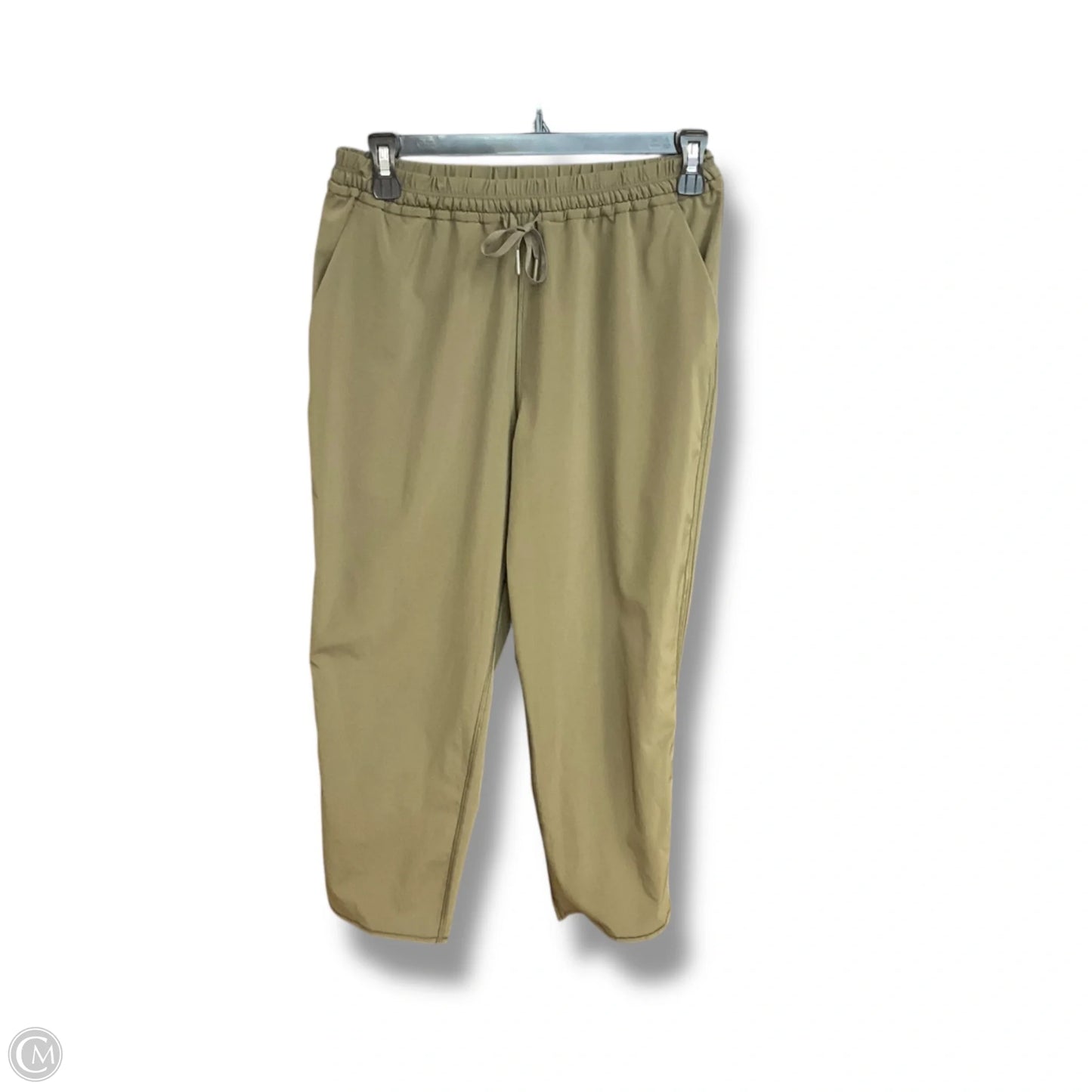 Athletic Capris By Lululemon In Green, Size: S