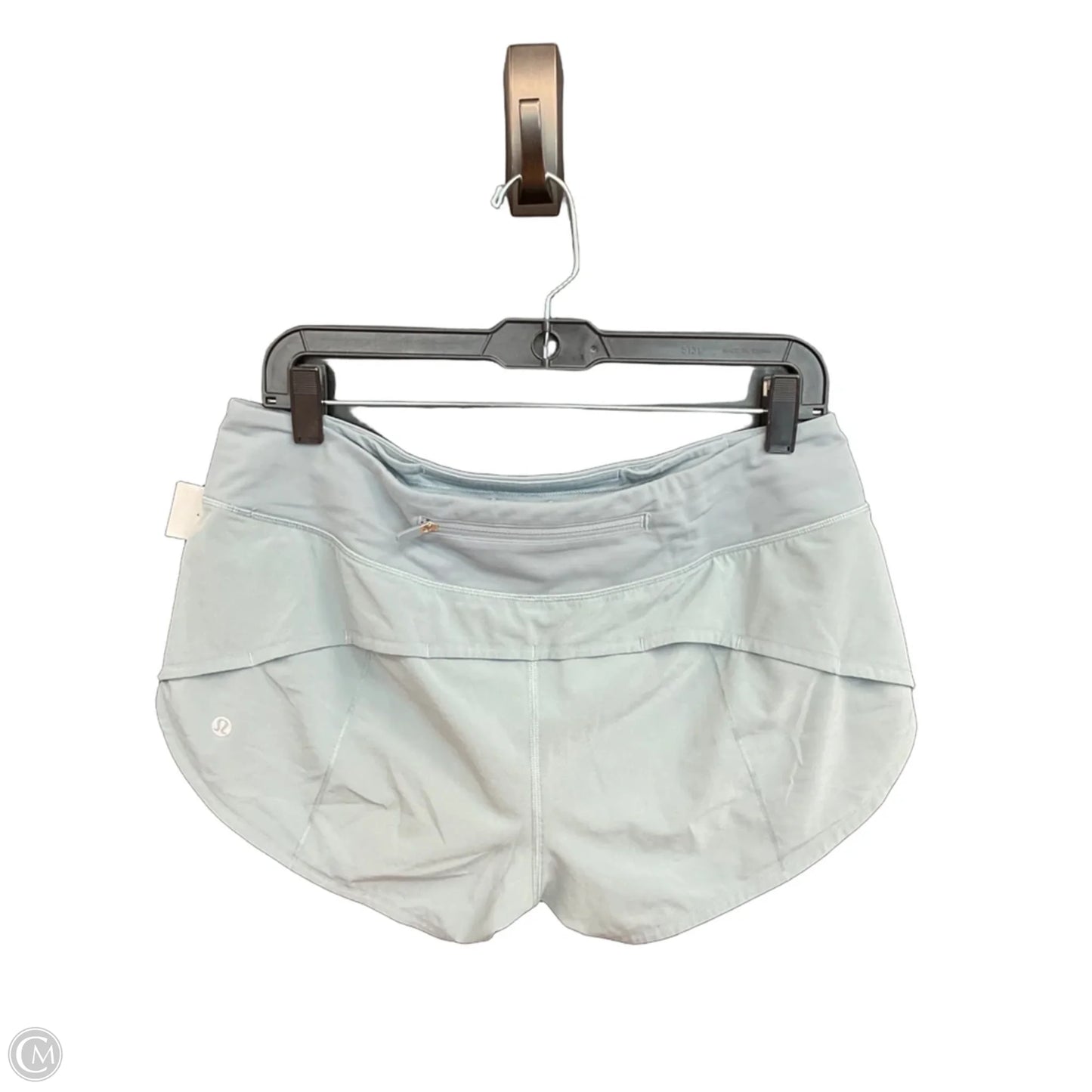 Athletic Shorts By Lululemon In Grey, Size: 8