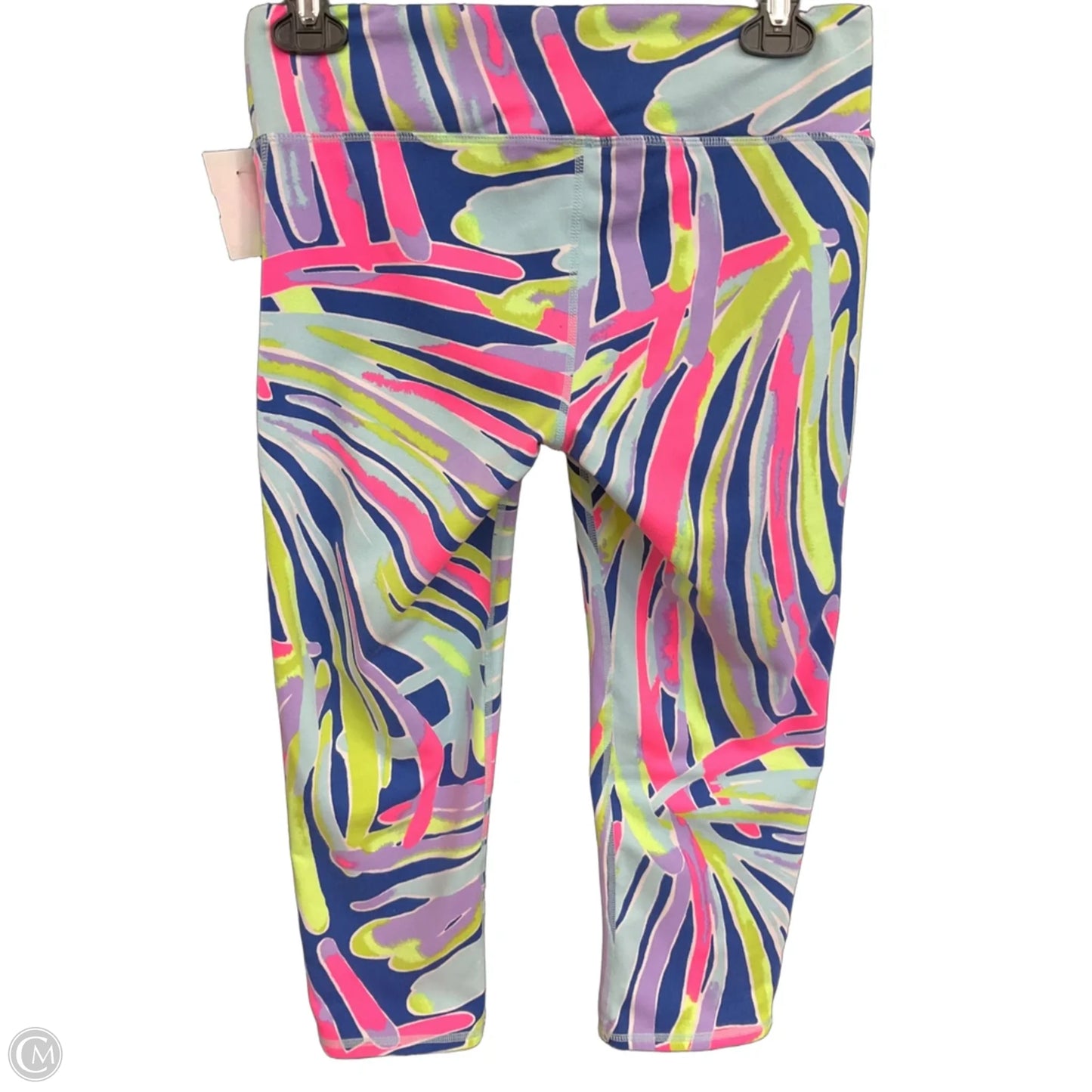 Capris Designer By Lilly Pulitzer In Geometric Pattern, Size: M