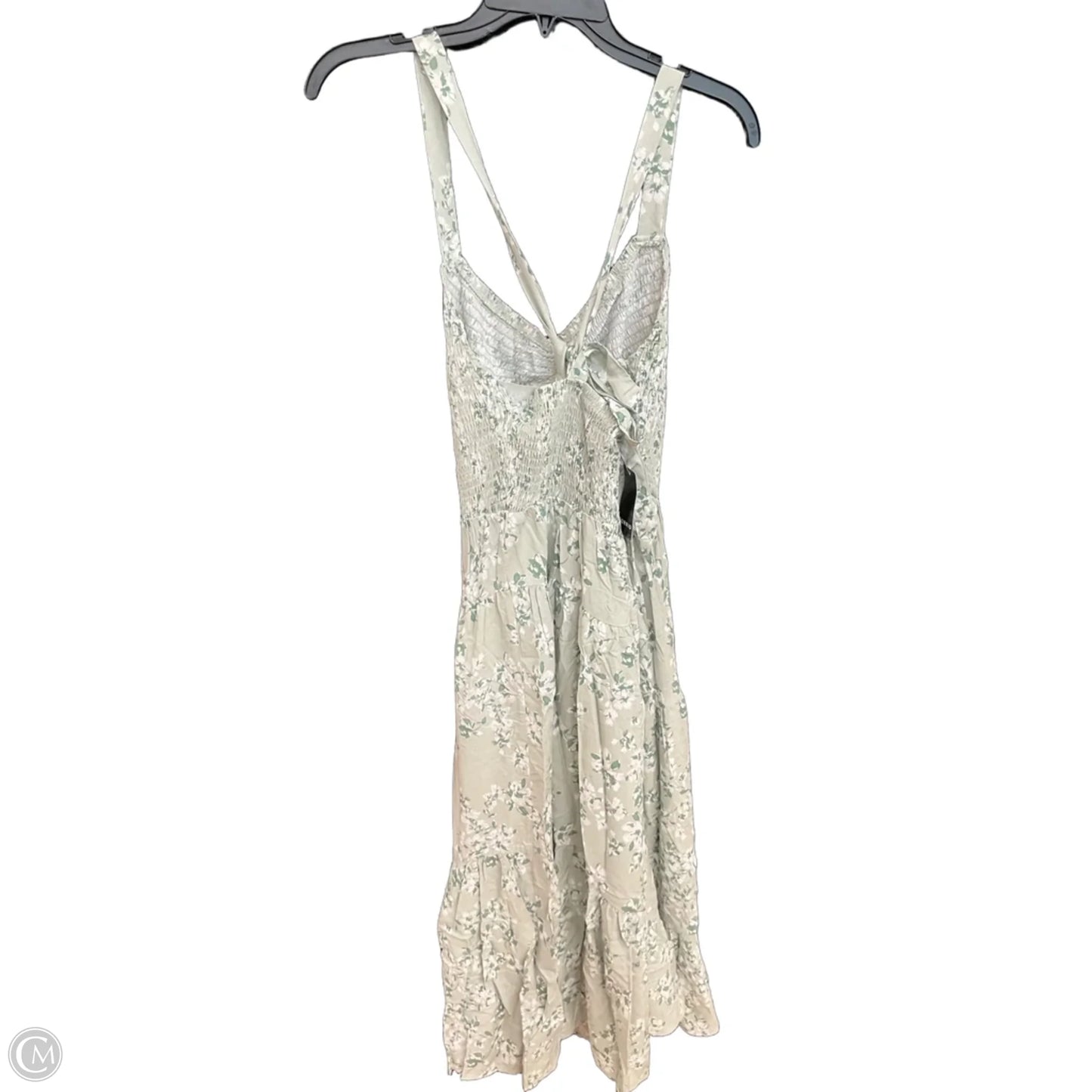Dress Casual Short By Torrid In Green & White, Size: 0