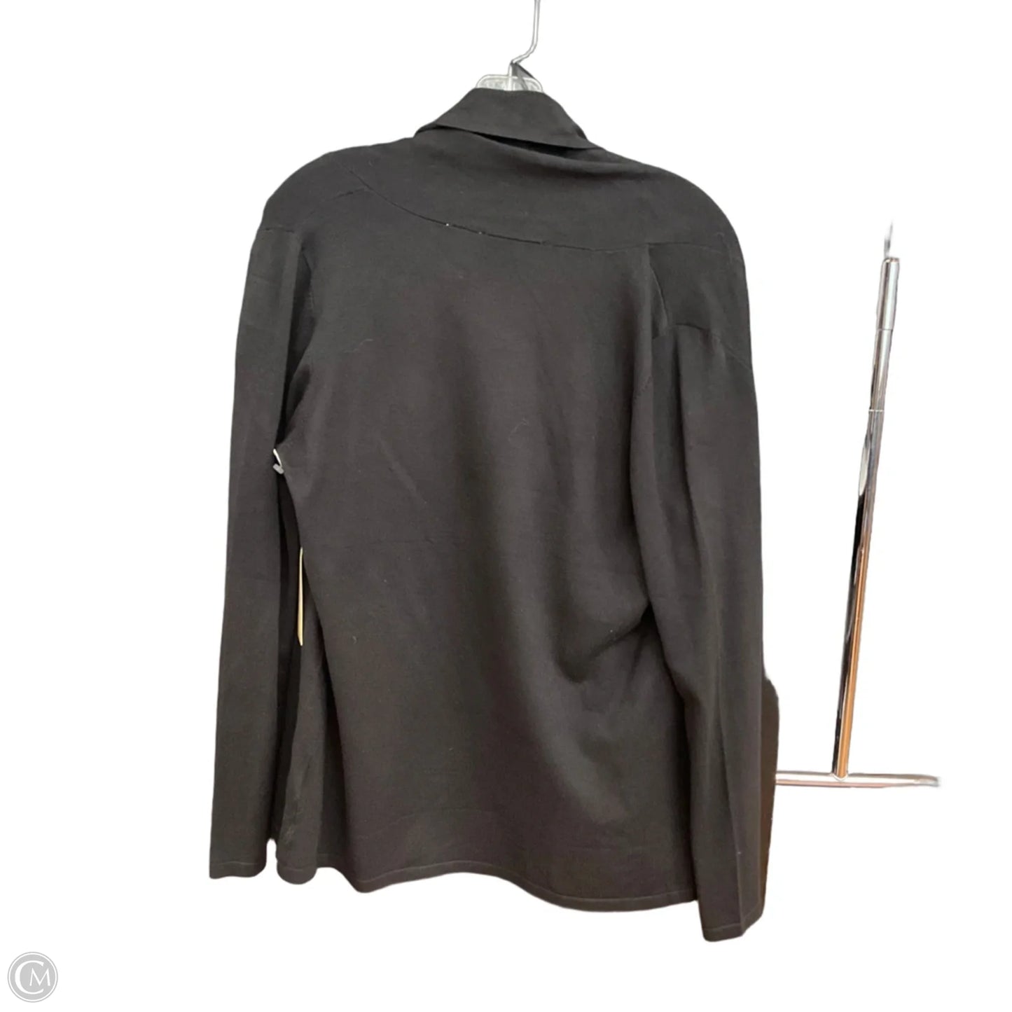 Sweater Cardigan By Cyrus In Black, Size: L
