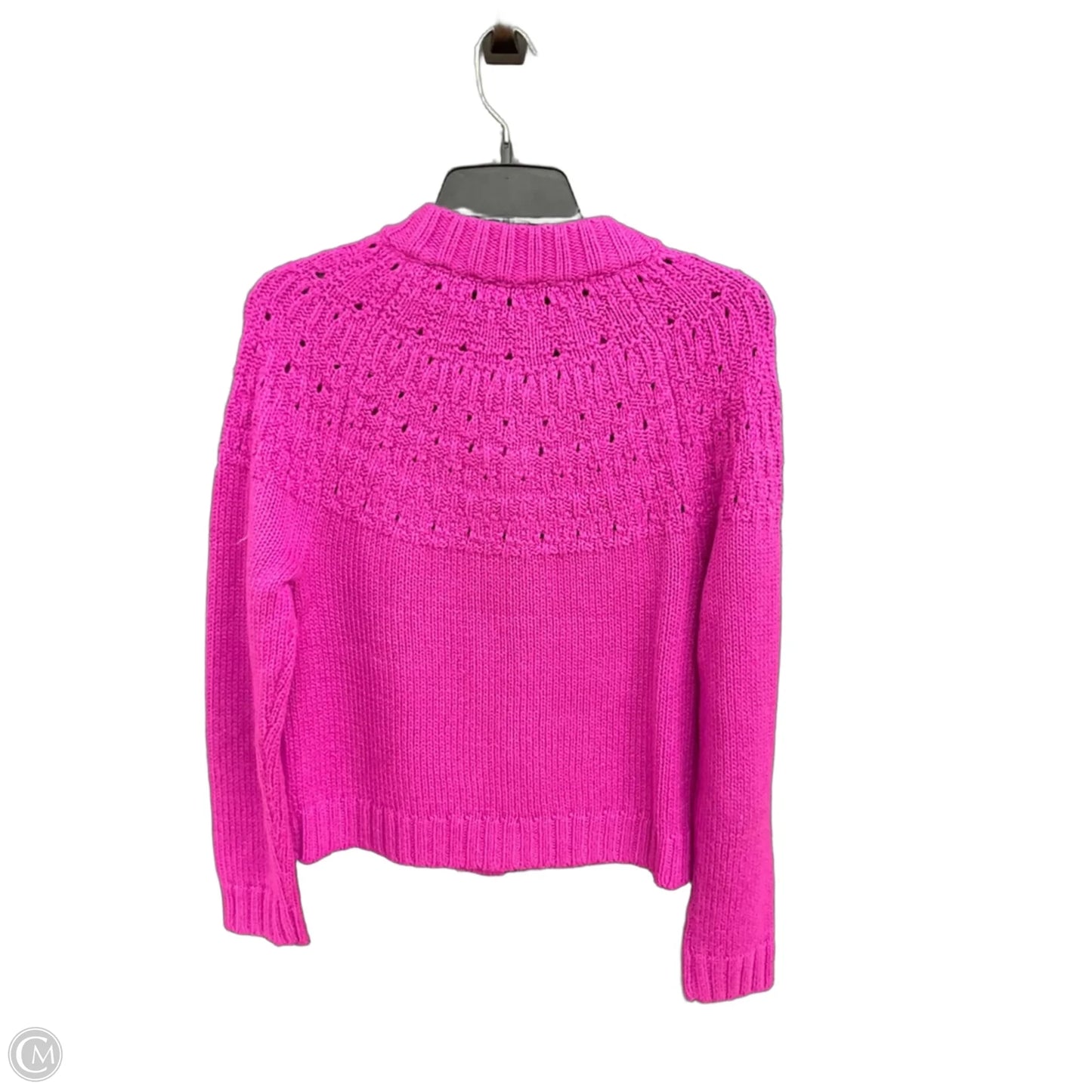 Sweater Cardigan By Talbots In Pink, Size: Mp