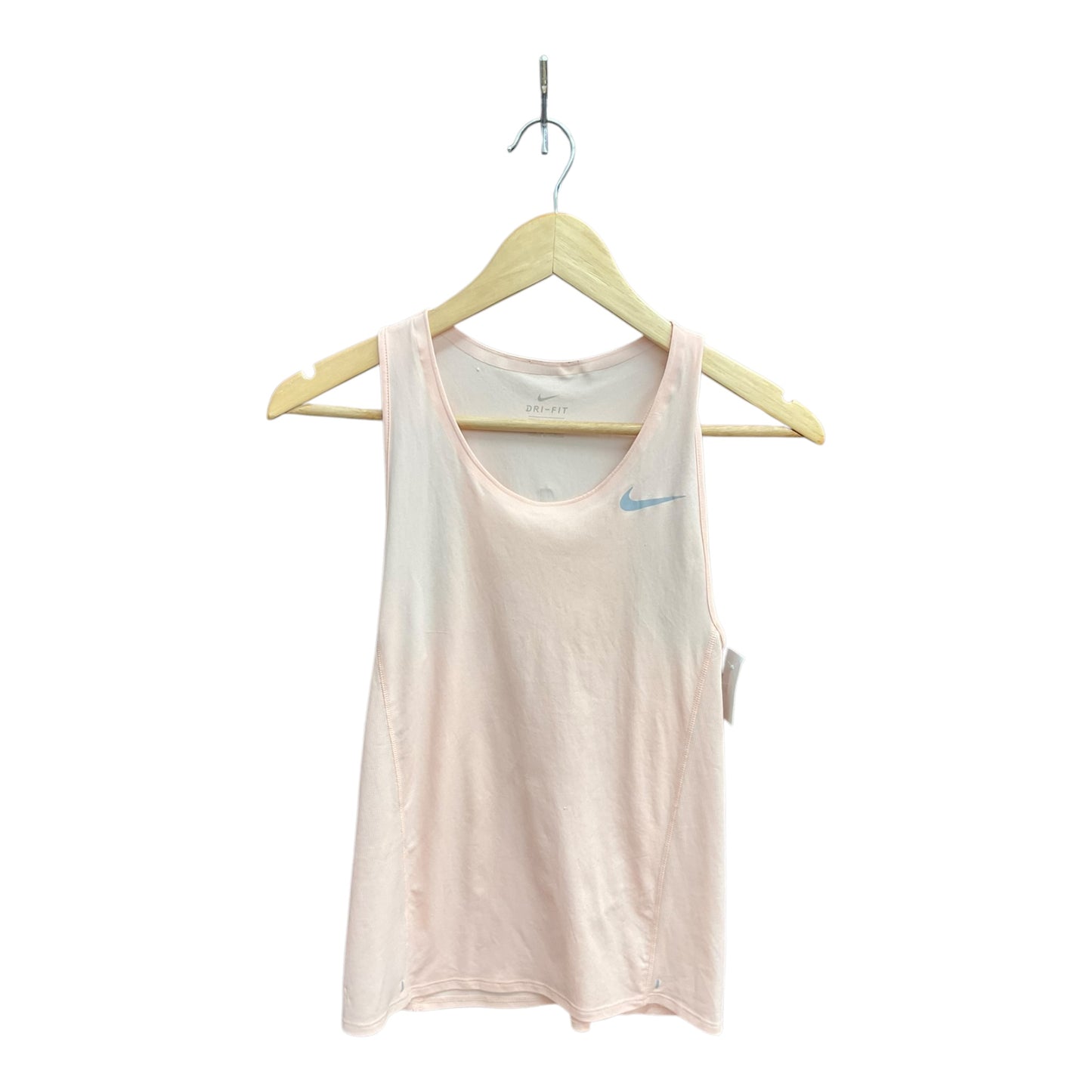 Athletic Tank Top By Nike Apparel In Peach, Size: Xs
