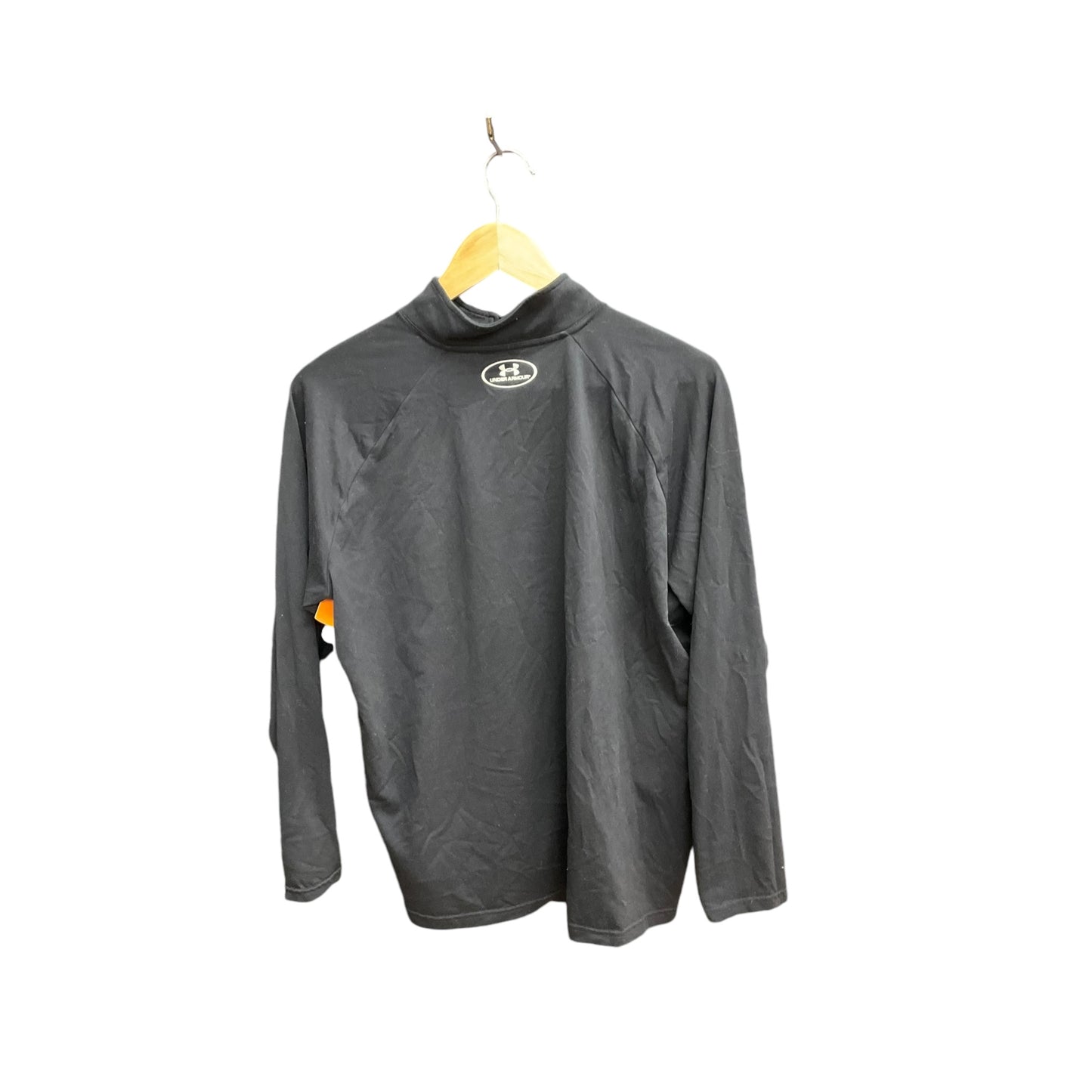 Athletic Jacket By Under Armour In Black, Size: L