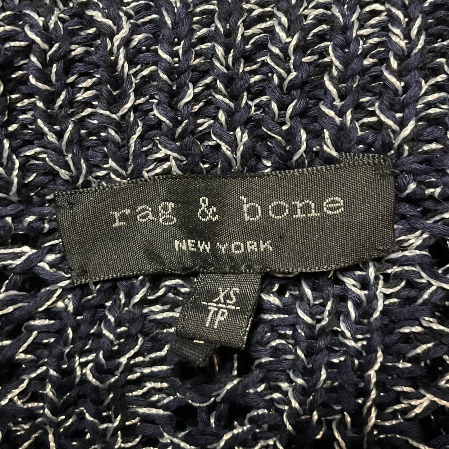 Sweater By Rag And Bone In Navy, Size: Xs