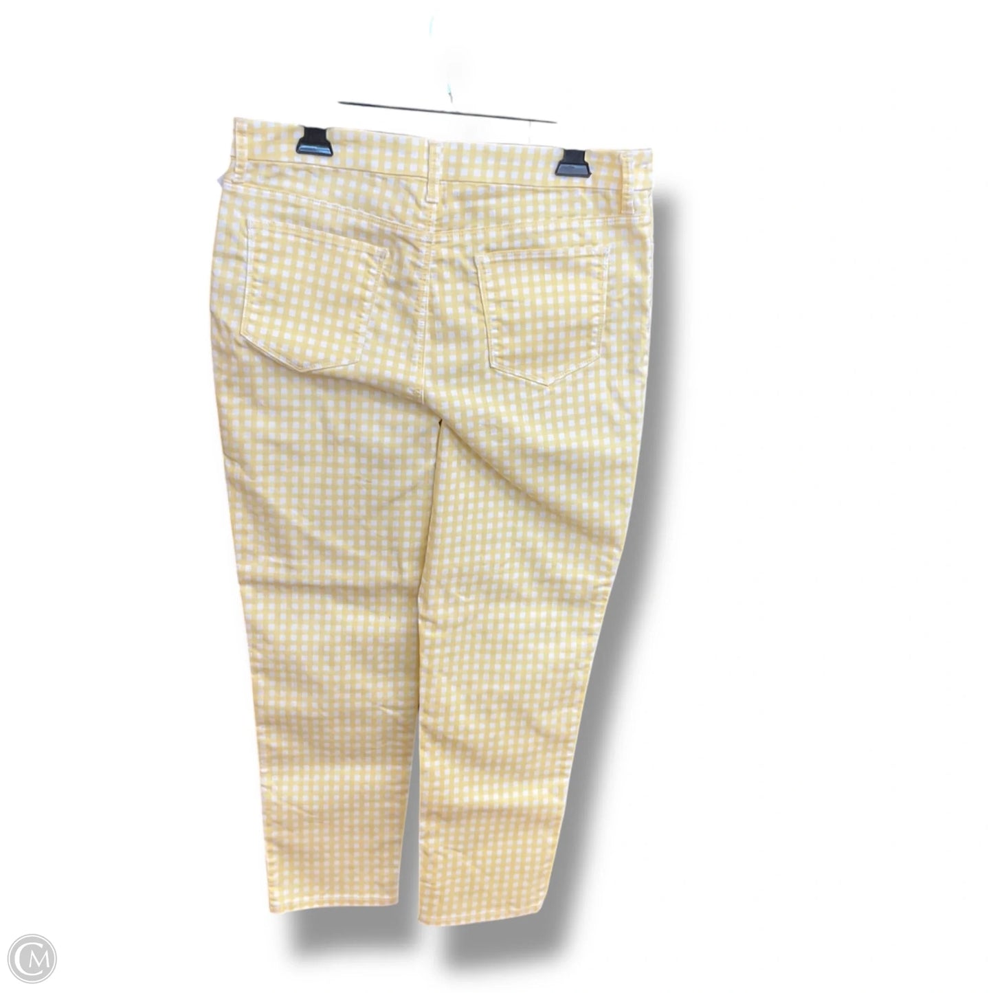 Pants Dress By Chicos In Checkered Pattern, Size: 8