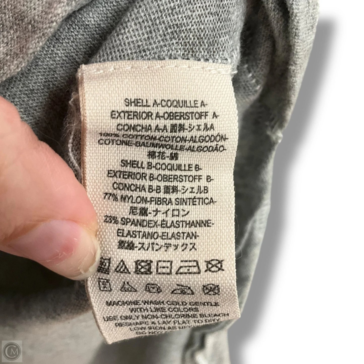 Top Long Sleeve By Free People In Grey, Size: L