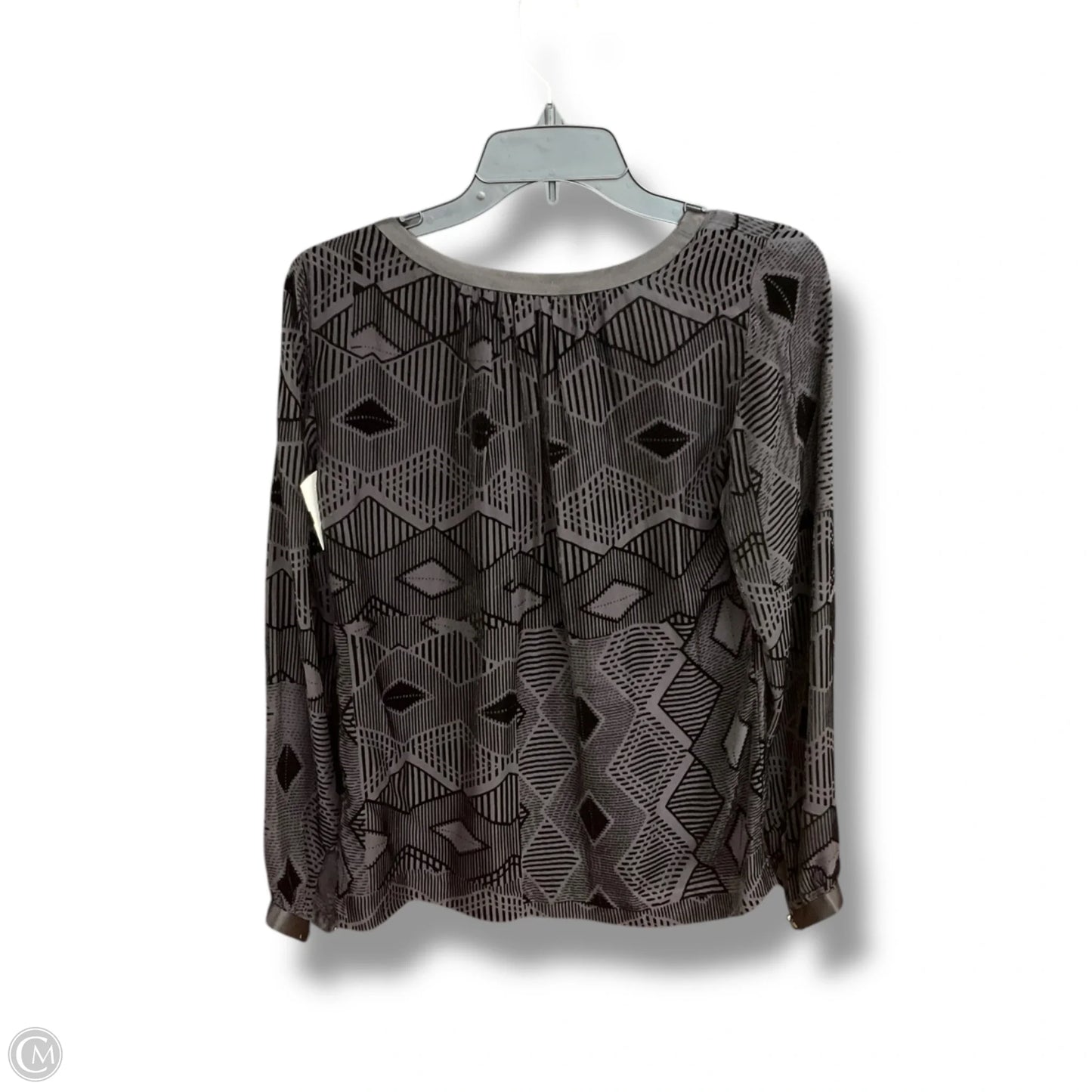 Top Long Sleeve By Club Monaco In Black, Size: Xs