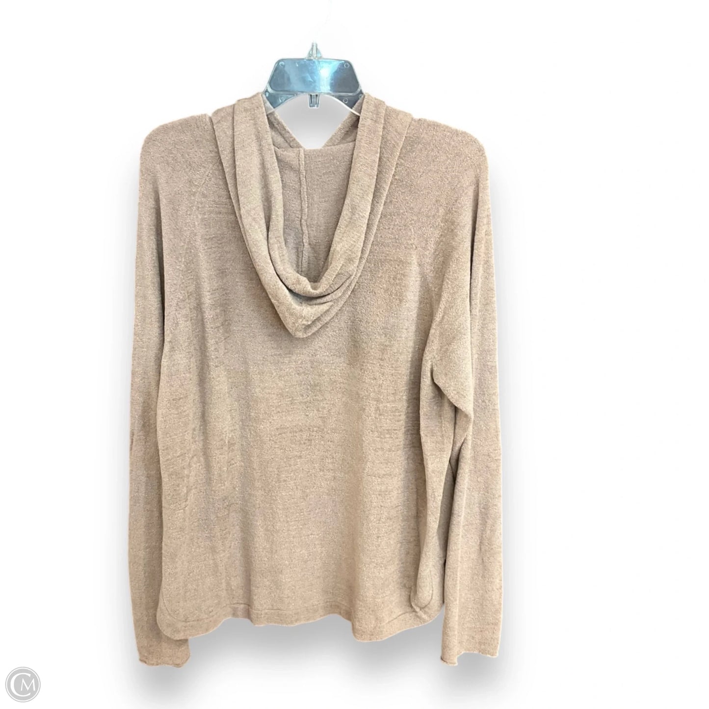 Top Long Sleeve By Barefoot Dreams In Taupe, Size: Xl