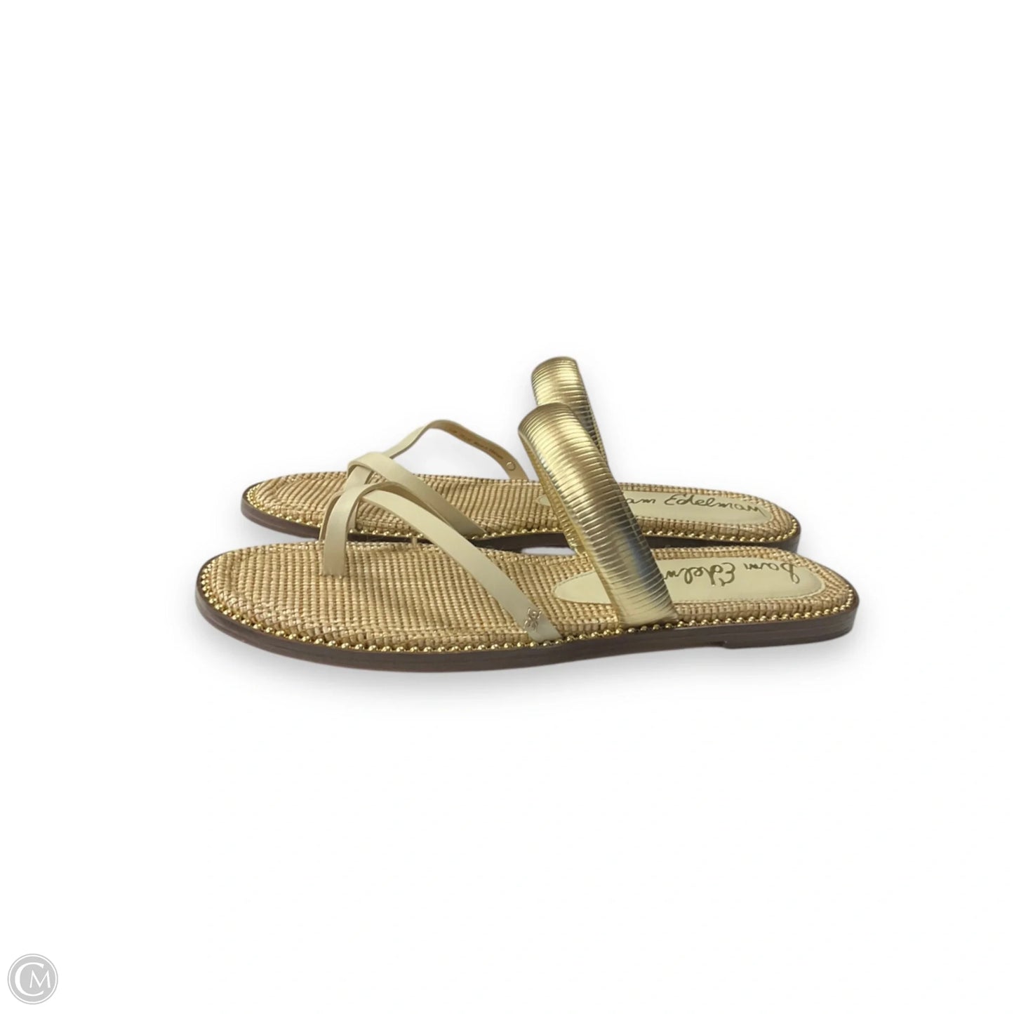 Sandals Flats By Sam Edelman In Gold, Size: 11