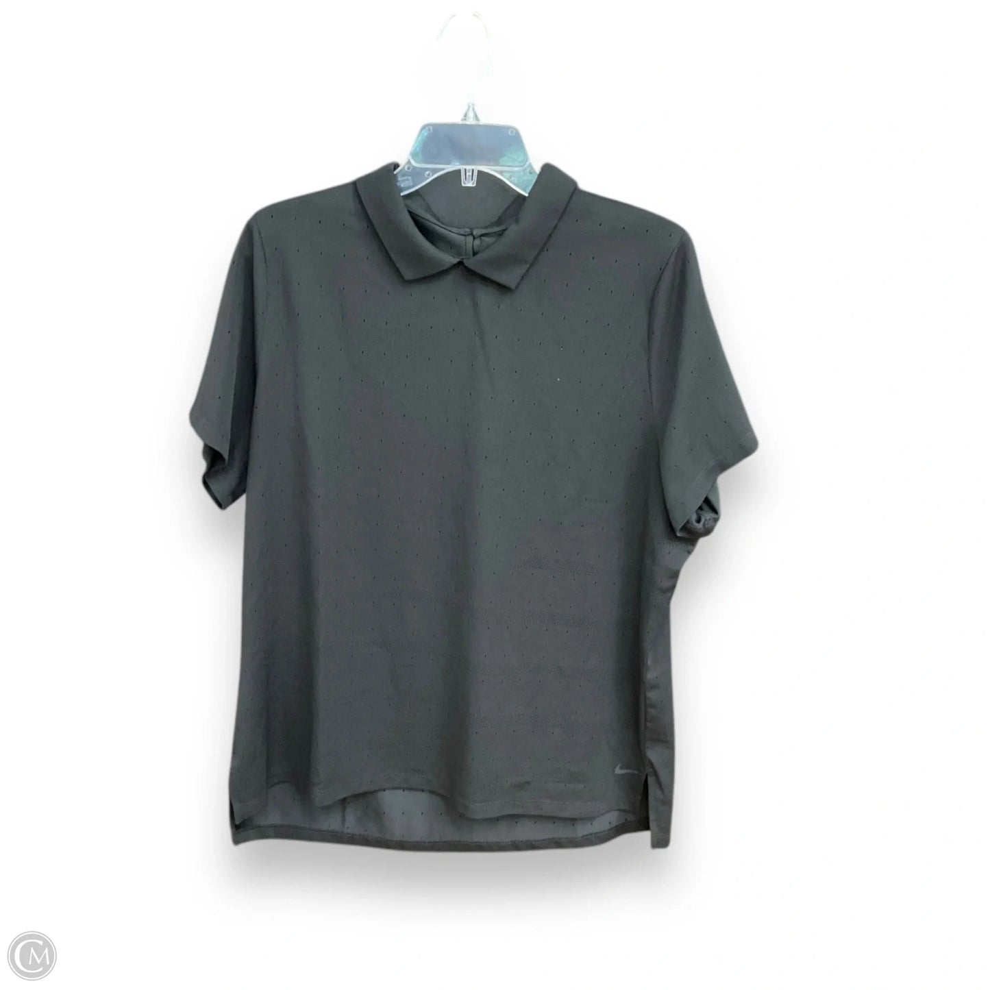 Athletic Top Short Sleeve By Nike Apparel In Black, Size: Xxl