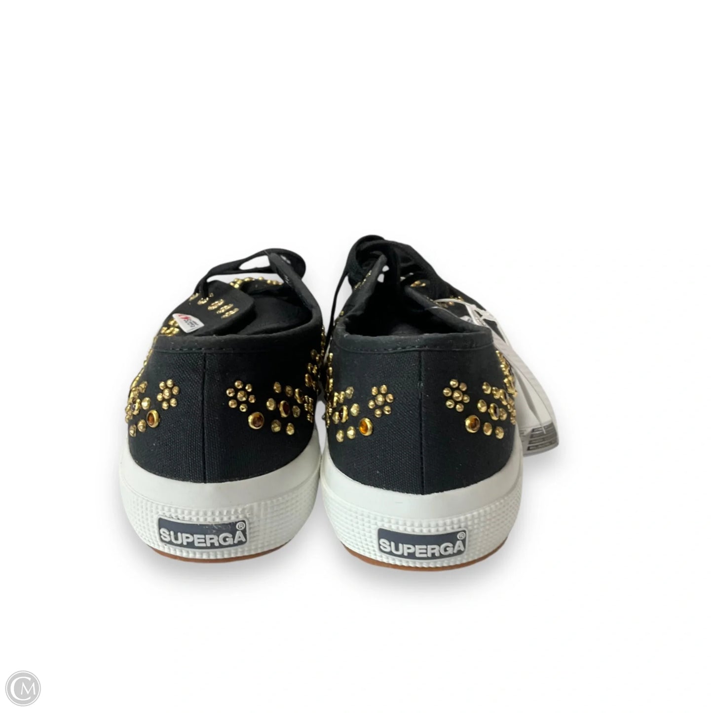Shoes Sneakers By Superga In Black, Size: 6