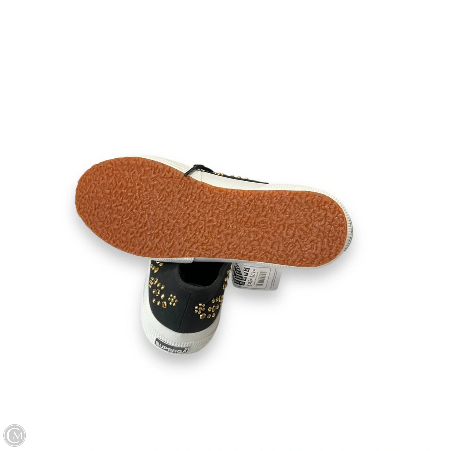 Shoes Sneakers By Superga In Black, Size: 6