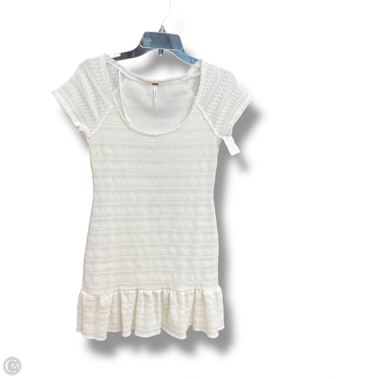 Dress Casual Short By Free People In Ivory, Size: M