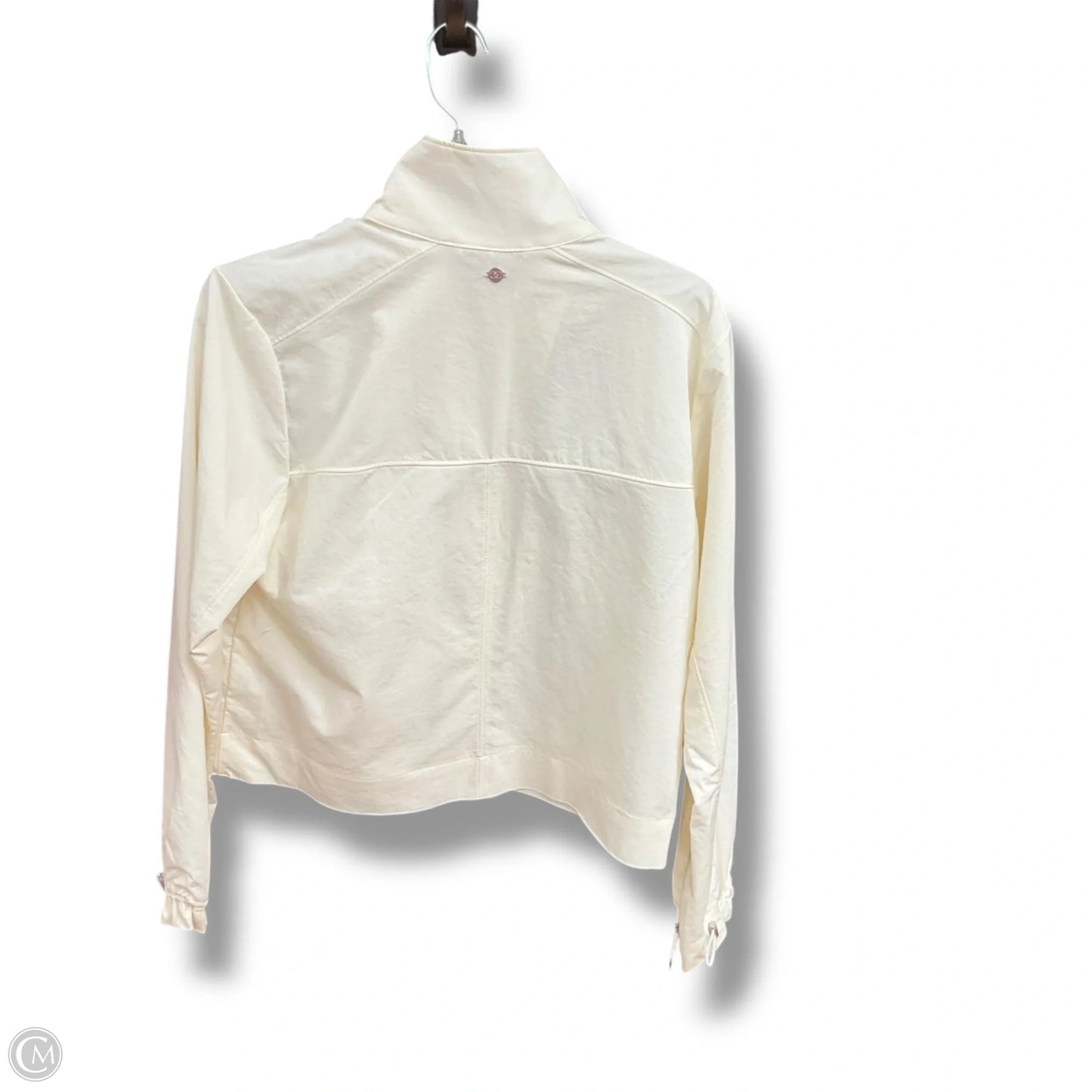Athletic Jacket By Calia In Cream, Size: S