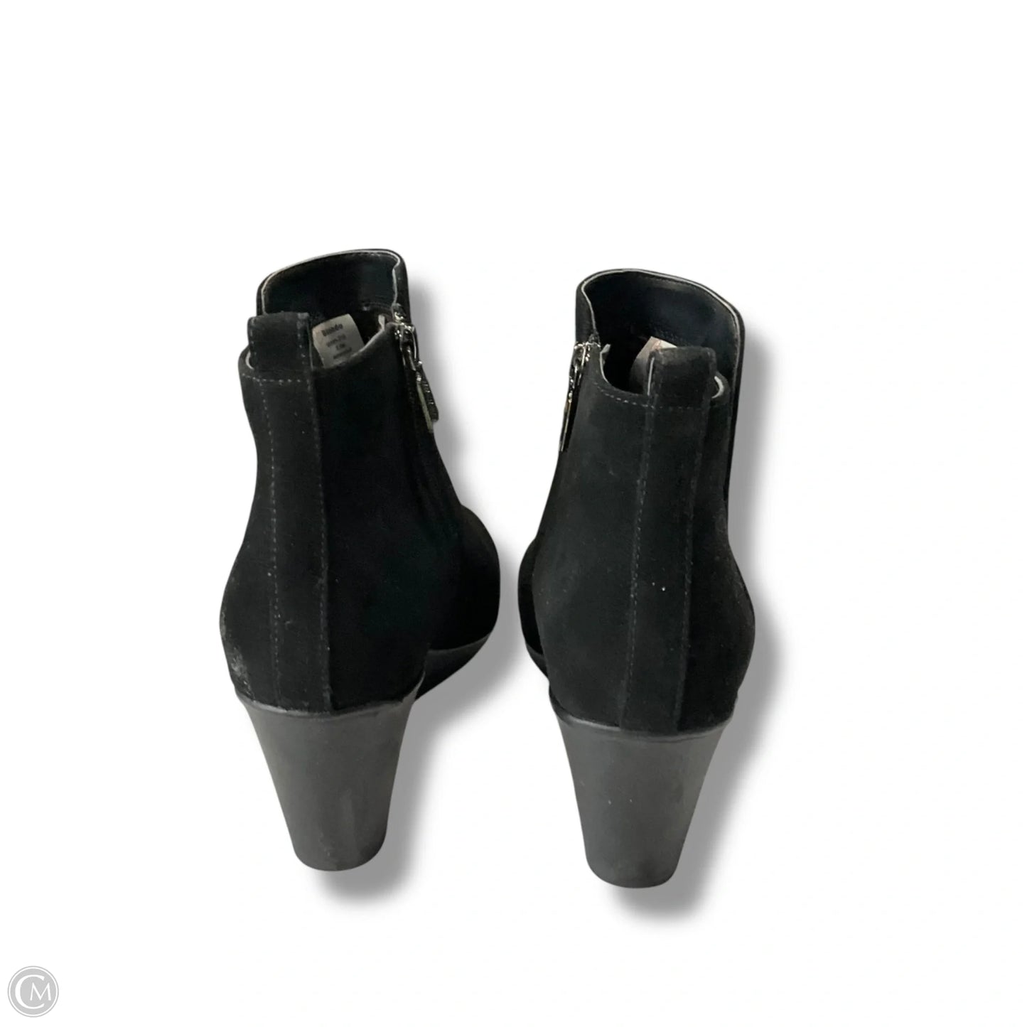 Boots Ankle Heels By Blondo In Black, Size: 8.5