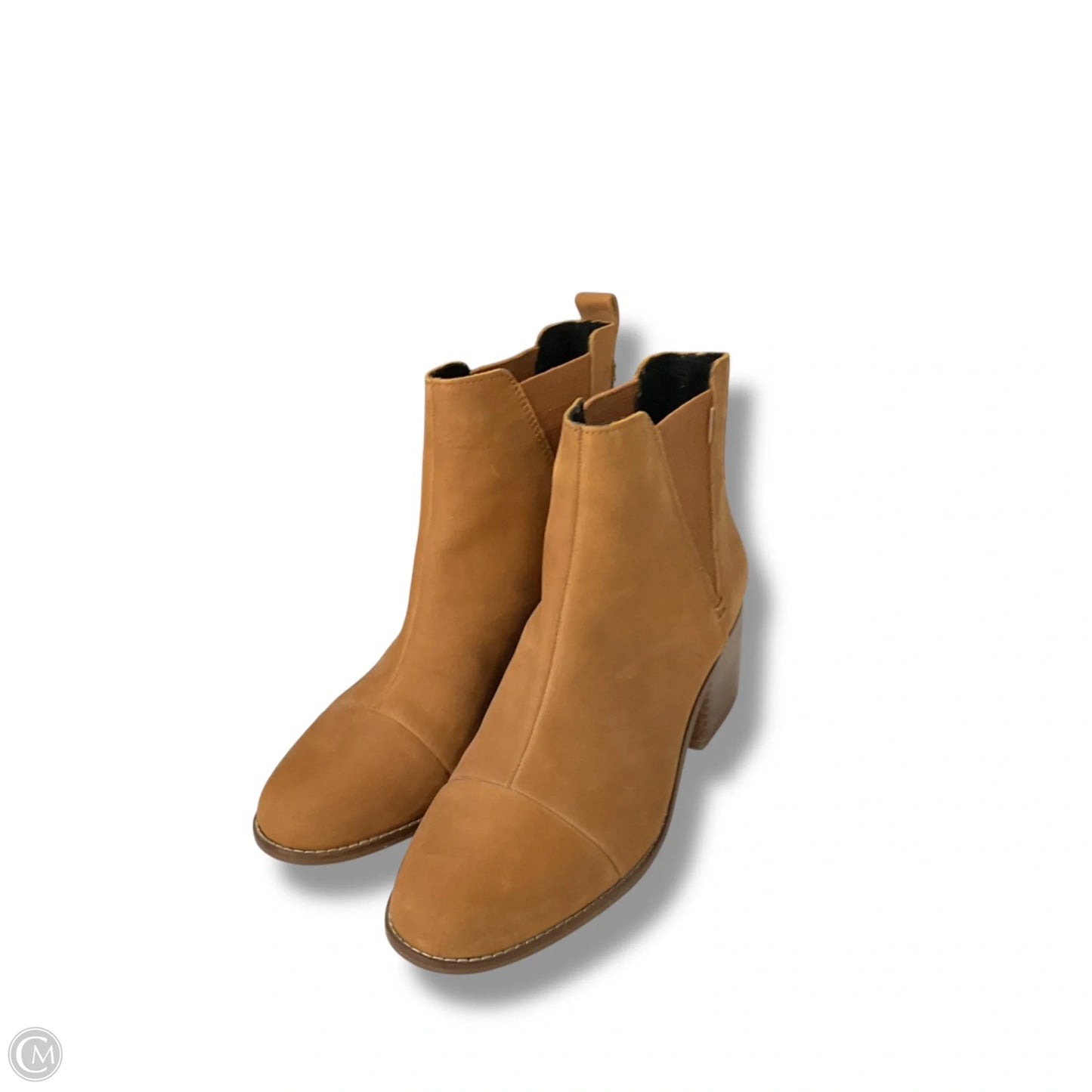 Boots Ankle Flats By Toms In Beige, Size: 9.5
