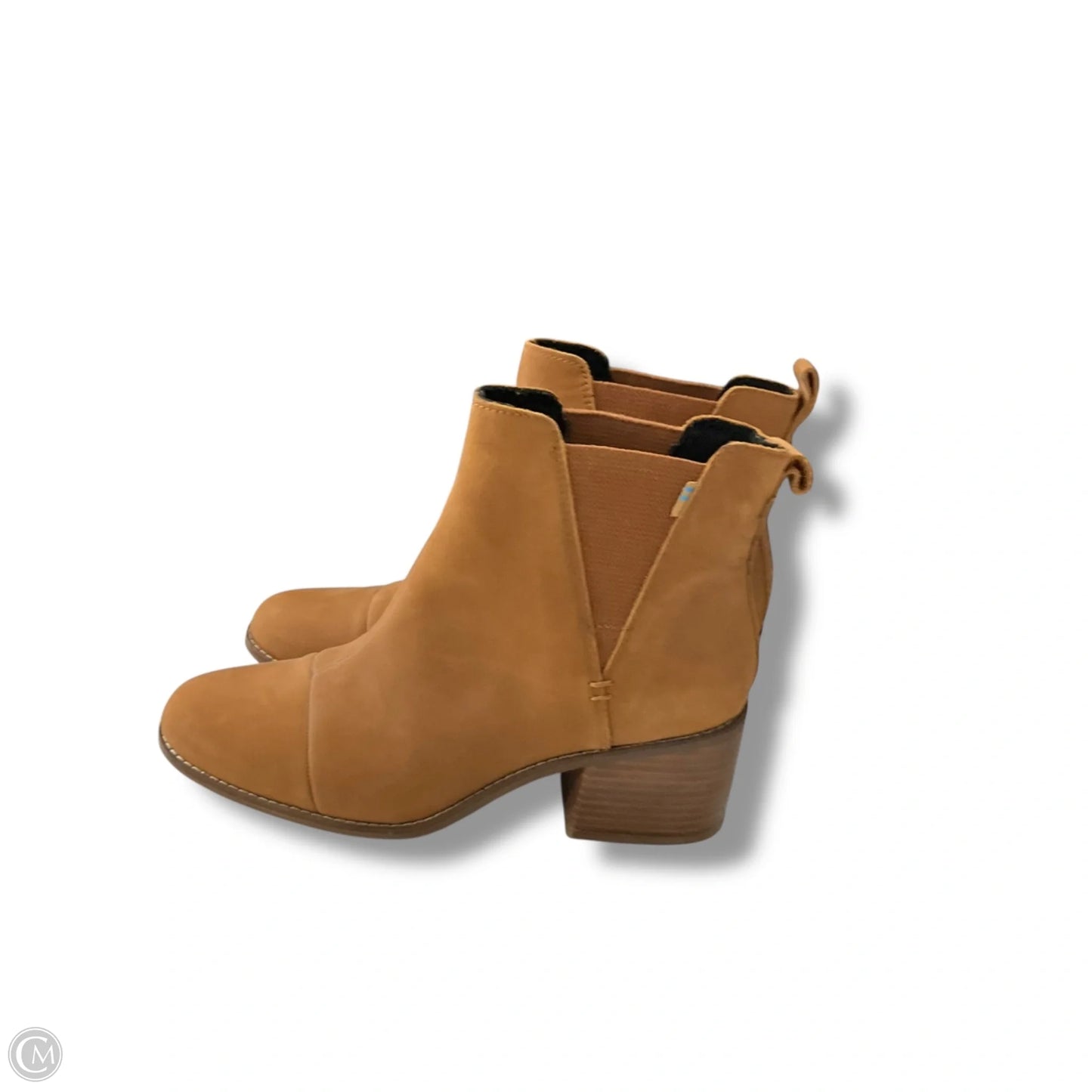 Boots Ankle Flats By Toms In Beige, Size: 9.5