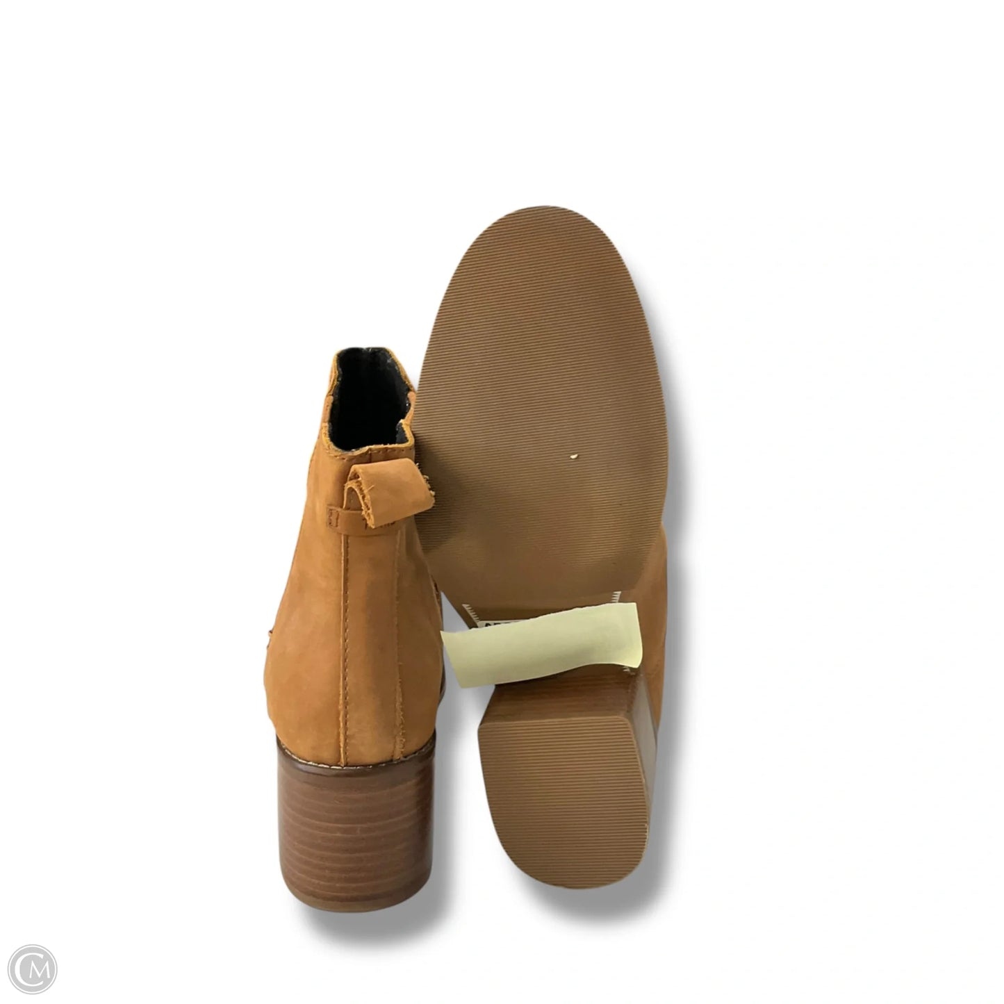 Boots Ankle Flats By Toms In Beige, Size: 9.5