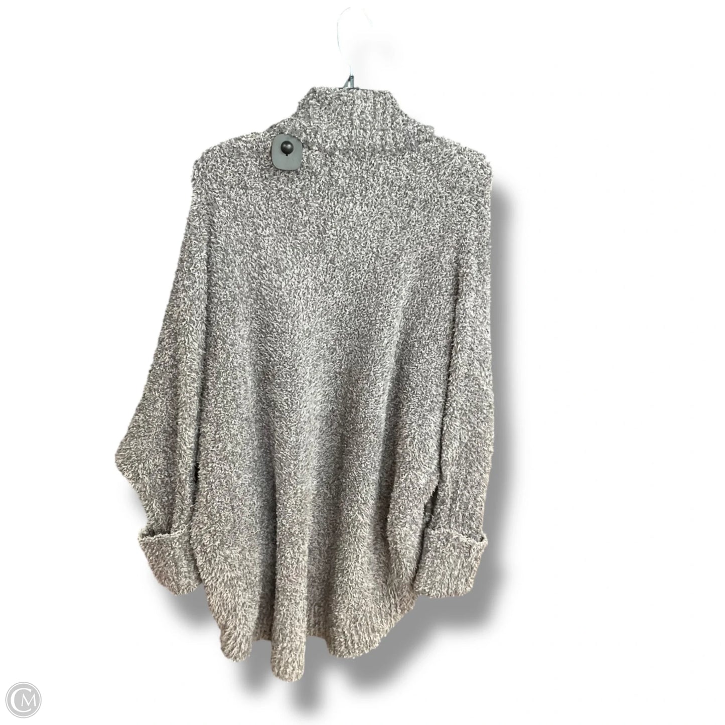 Sweater Cardigan By Barefoot Dreams In Grey, Size: L