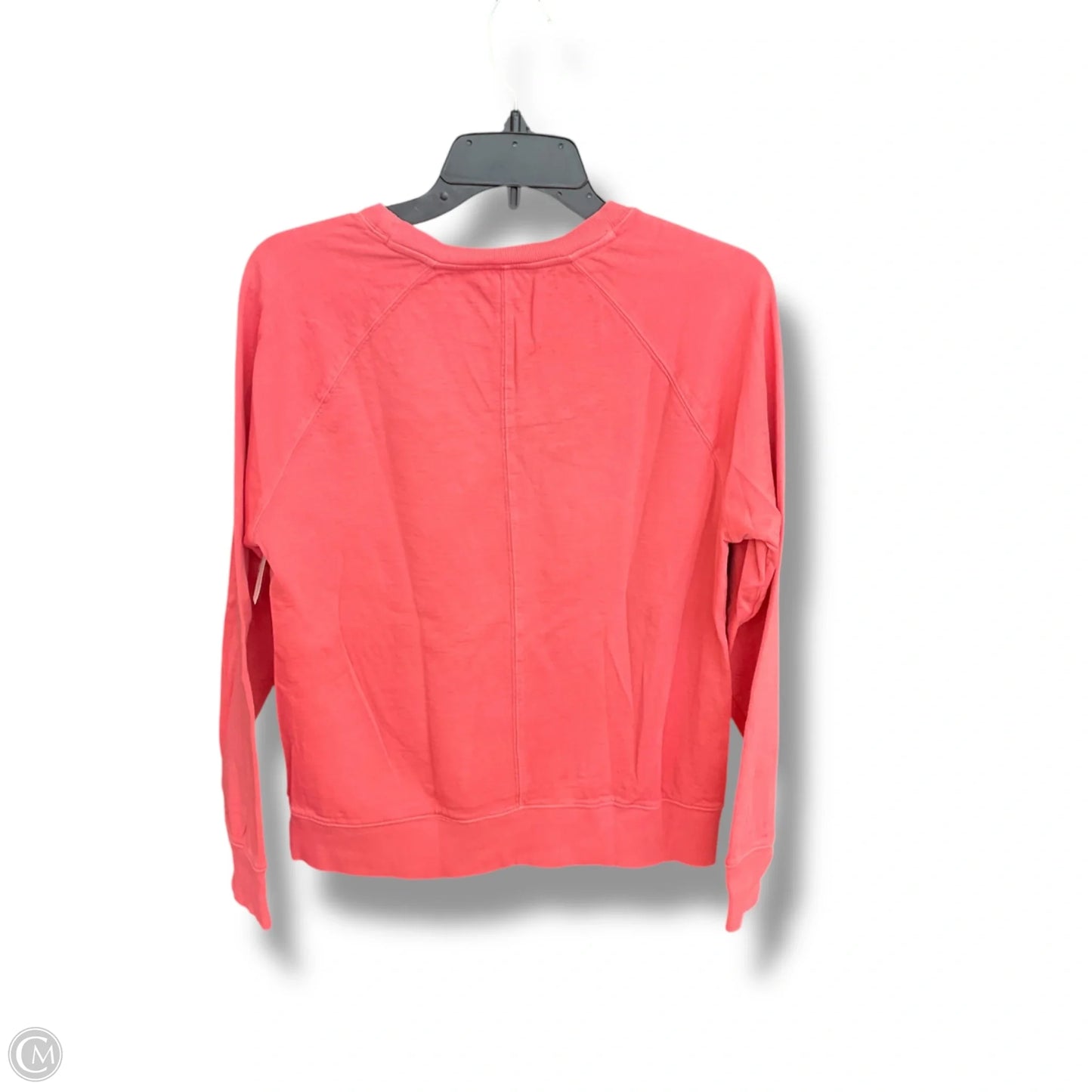 Athletic Top Long Sleeve Crewneck By Athleta In Coral, Size: S