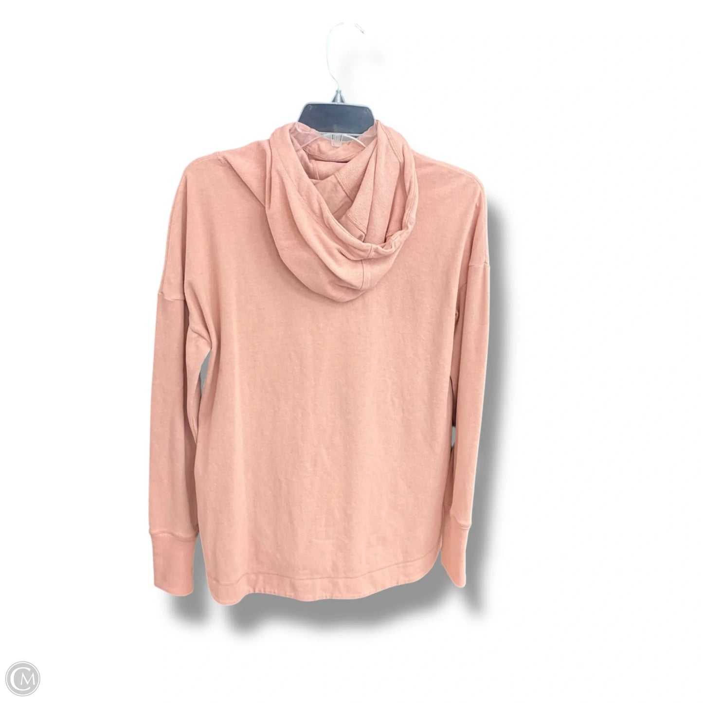 Athletic Top Long Sleeve Hoodie By Sweaty Betty In Coral, Size: S