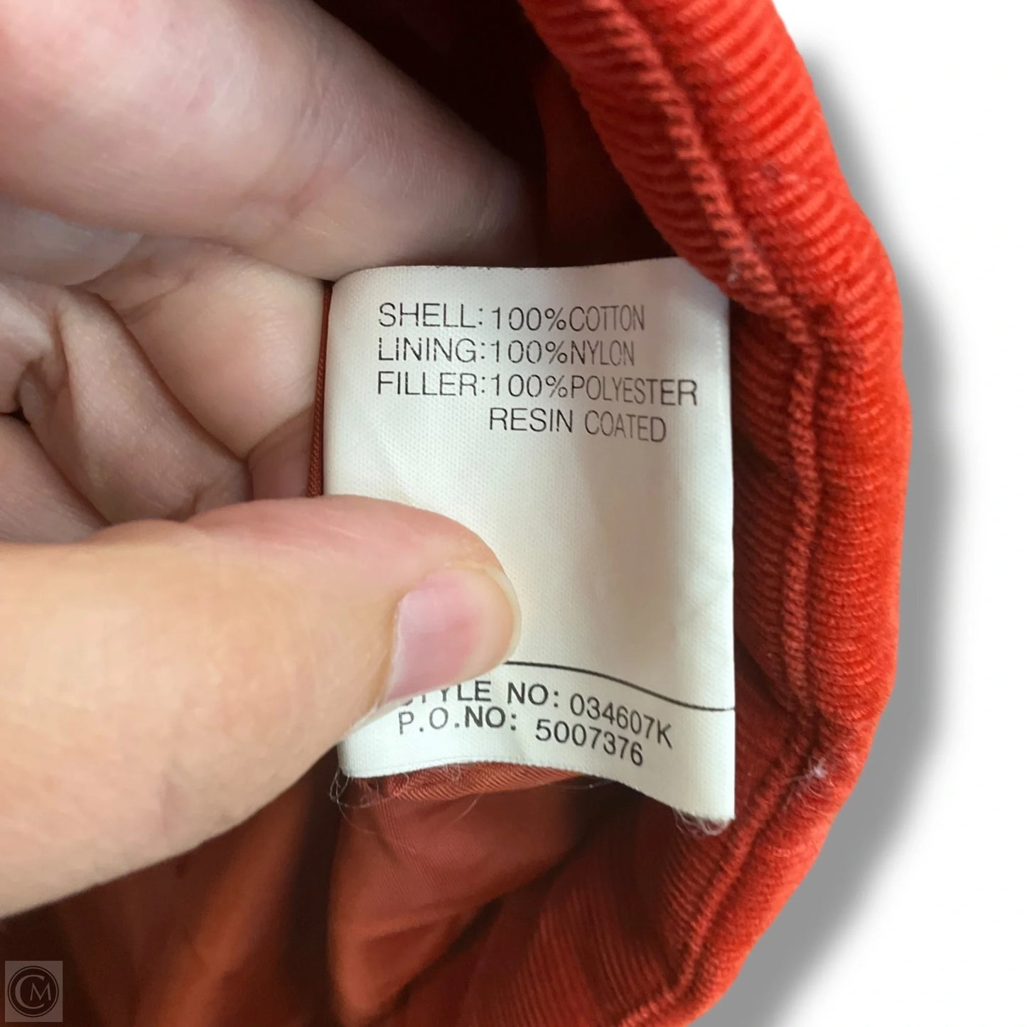 Jacket Puffer & Quilted By Pacific Trail In Orange, Size: M