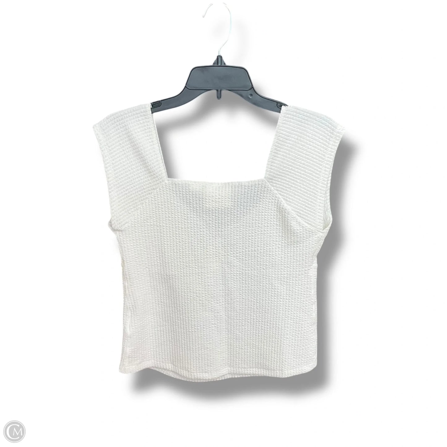 Top Sleeveless By Maeve In White, Size: M