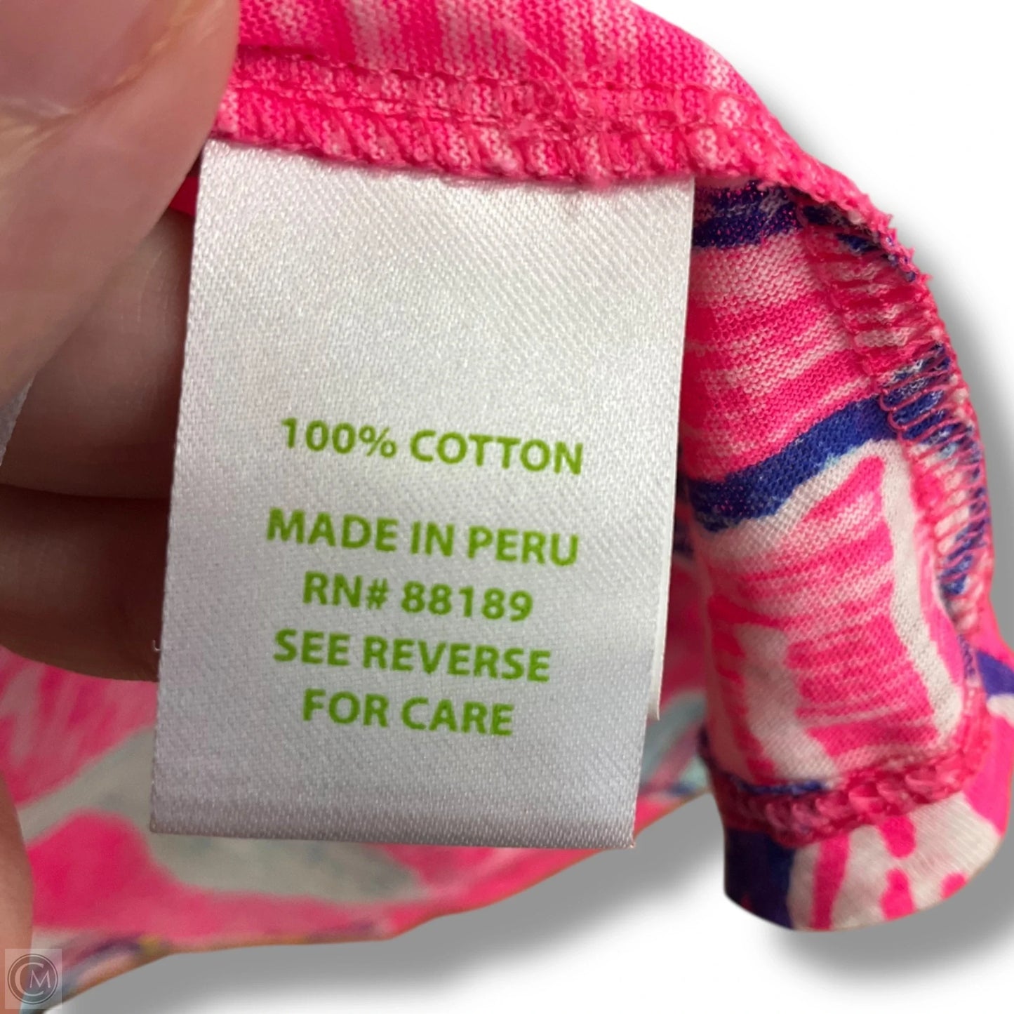 Top Sleeveless Designer By Lilly Pulitzer In Pink, Size: Xl