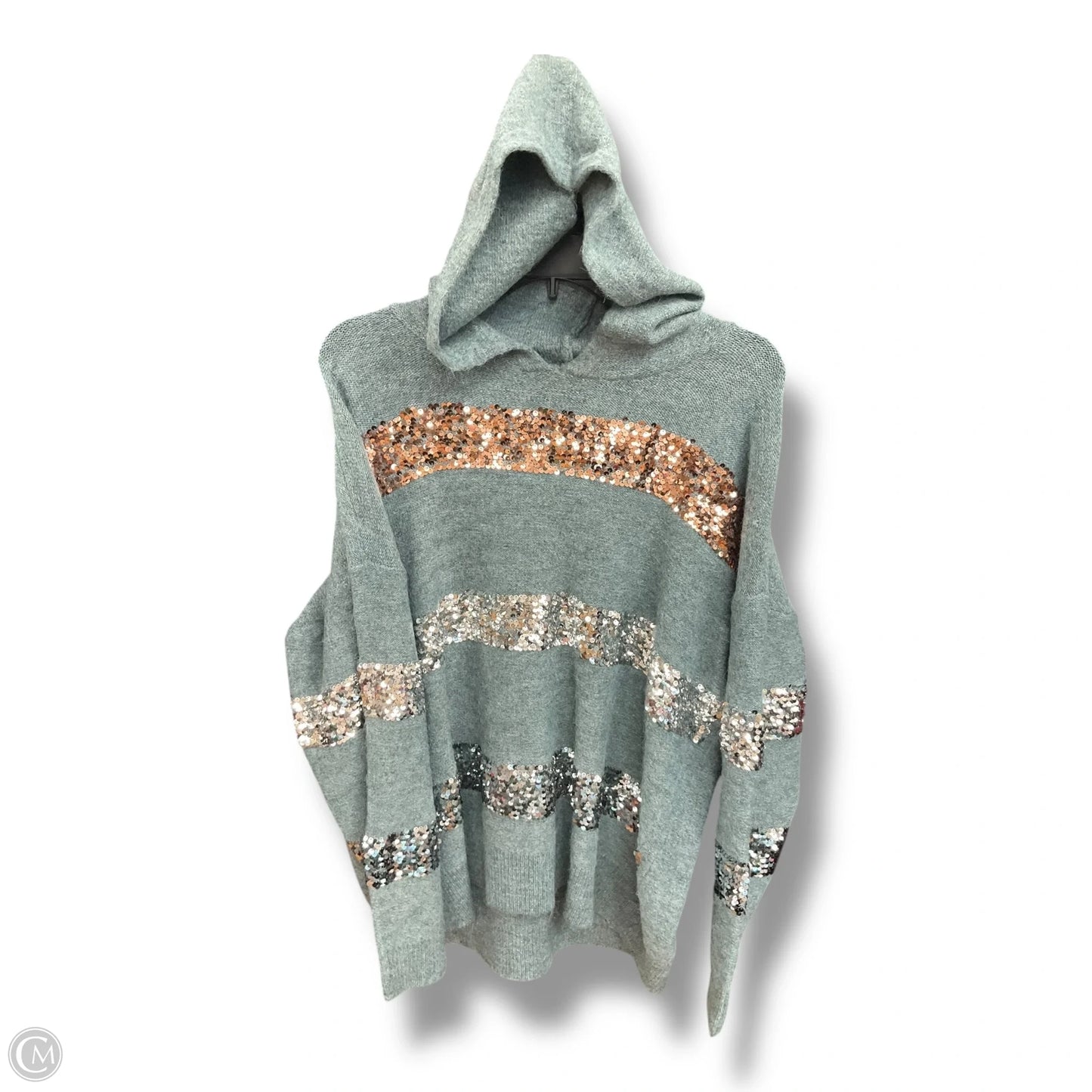 Sweater By Nine West Apparel In Teal, Size: Xl