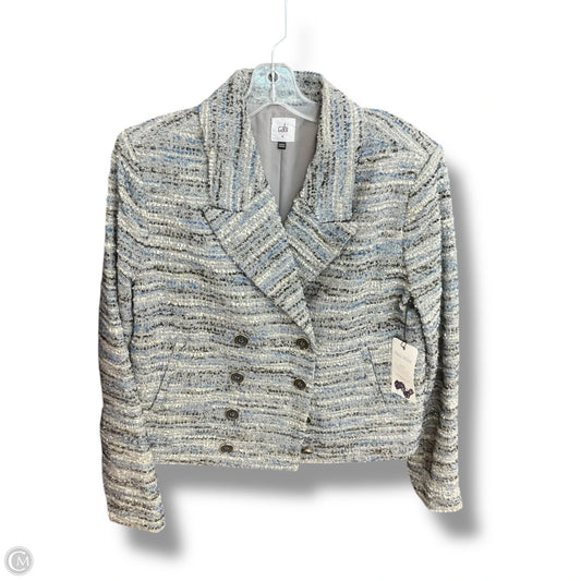 Blazer By Cabi In Blue & Grey, Size: M