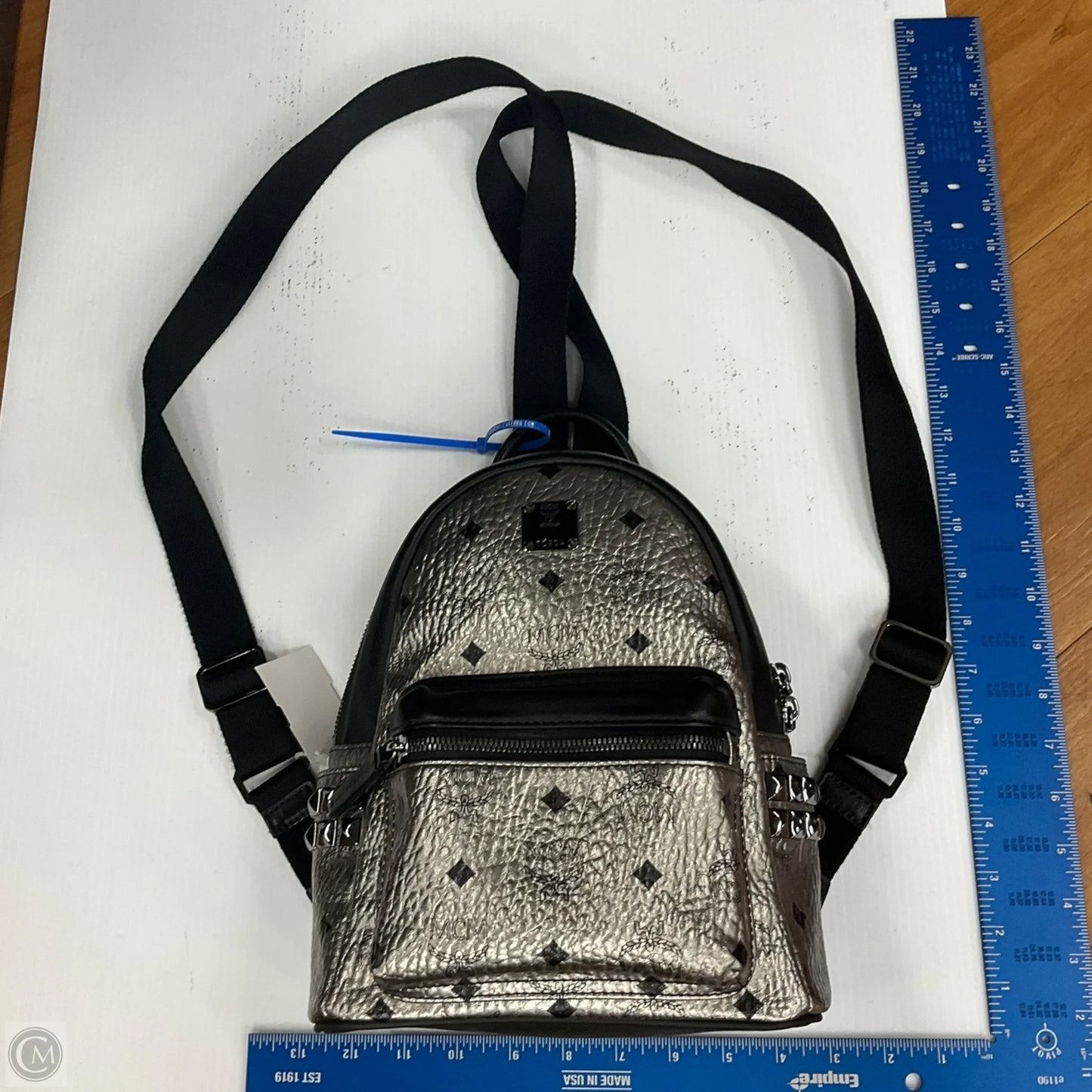 Backpack Luxury Designer By Mcm, Size: Small